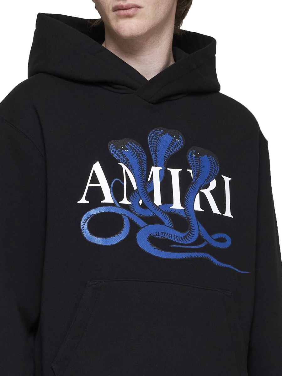 Amiri o1s1wg111025 Poison Hoodie in Black Size US S / EU 44-46 / 1 - 6 Thumbnail