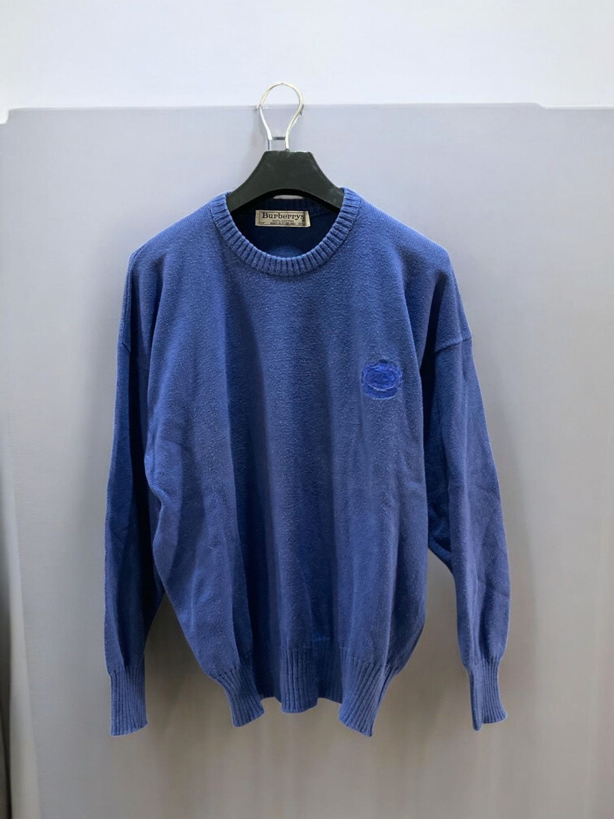 Burberry Vintage retro 90’s burberrys sweater jumper M coogi ysl Size US M / EU 48-50 / 2 - 1 Thumbnail