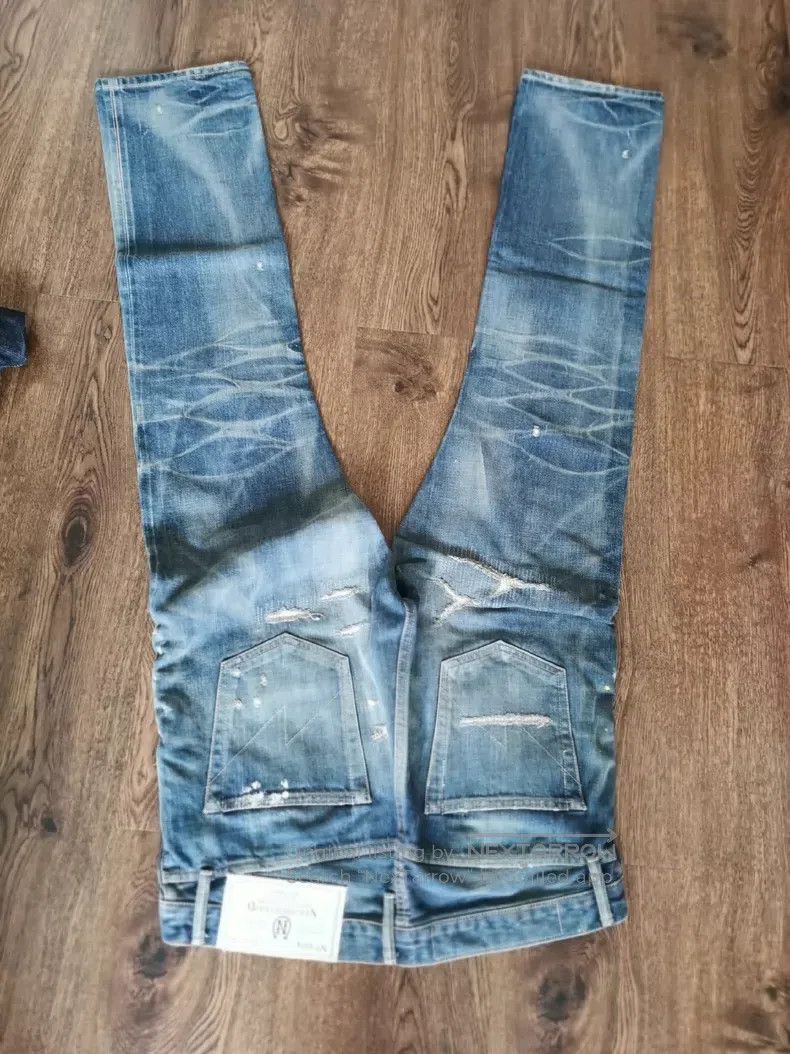 Neighborhood Neighborhood size XL King of Denim, Blue, Cat-whisker, Dis Size US 27 - 4 Thumbnail