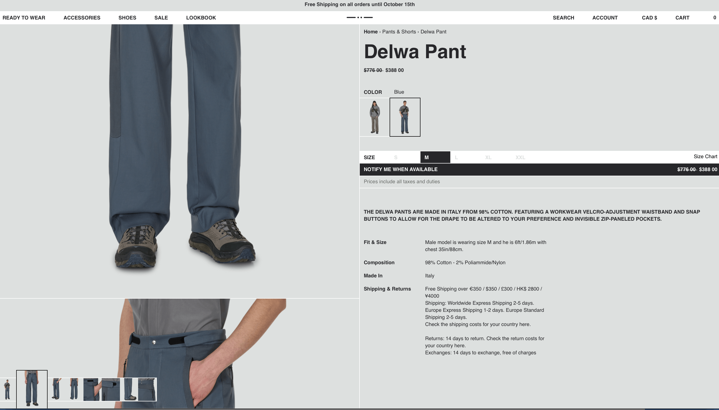 _J.L-A.L_ Delwa Pant Size US 32 / EU 48 - 16 Thumbnail