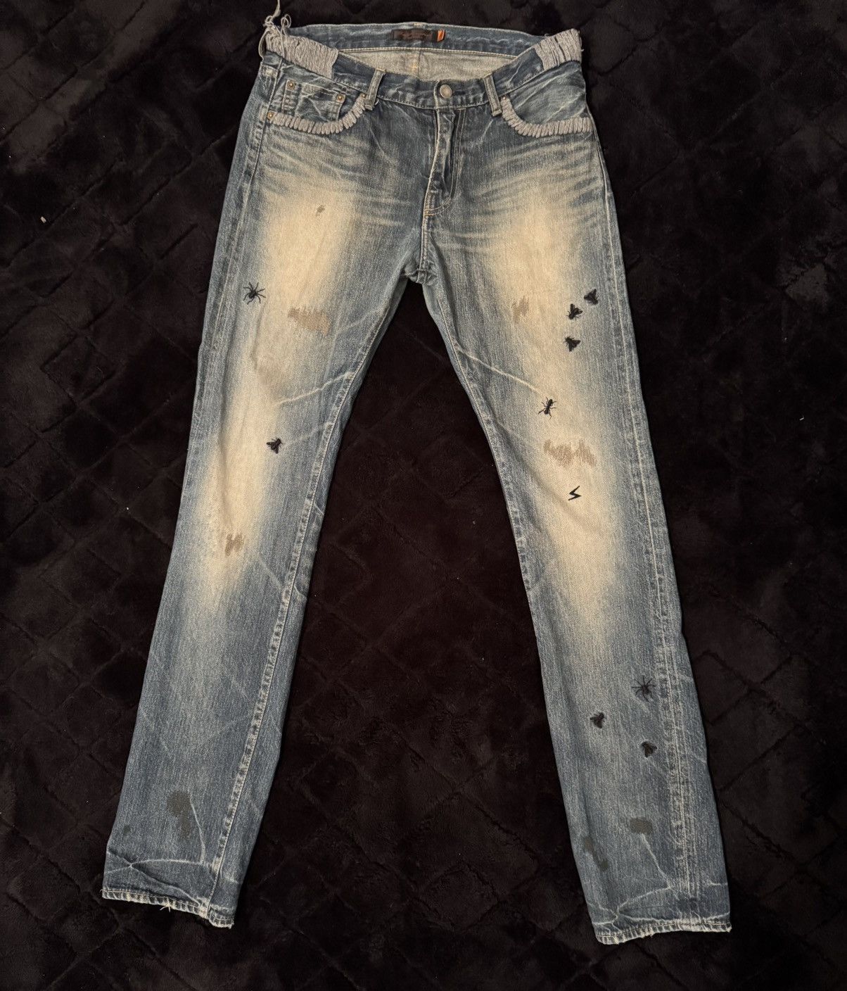 Undercover AW06 Undercover Guruguru Bug denim Size US 32 / EU 48 - 1 Thumbnail