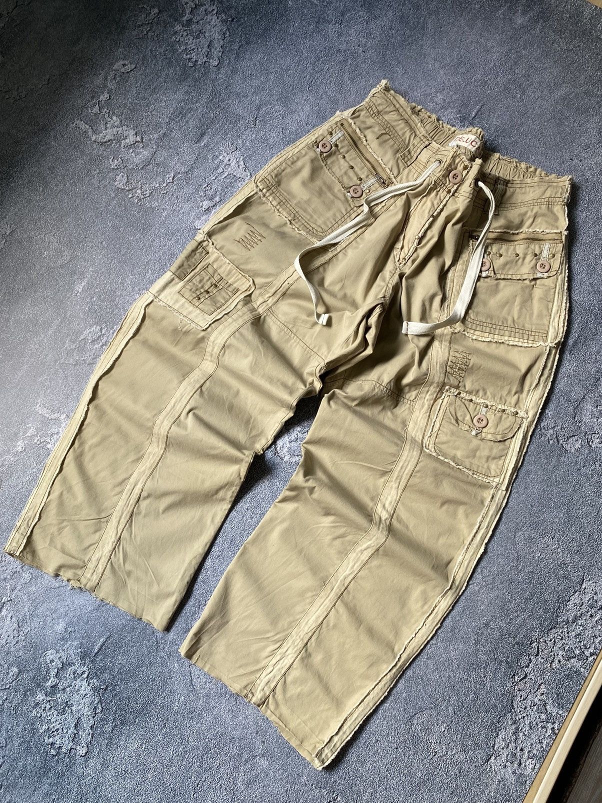 Hysteric Glamour VNTG Baggy Ribbed Edges Wide Pants Type Kapital Ifsixwasnine Size US 30 / EU 46 - 2 Thumbnail