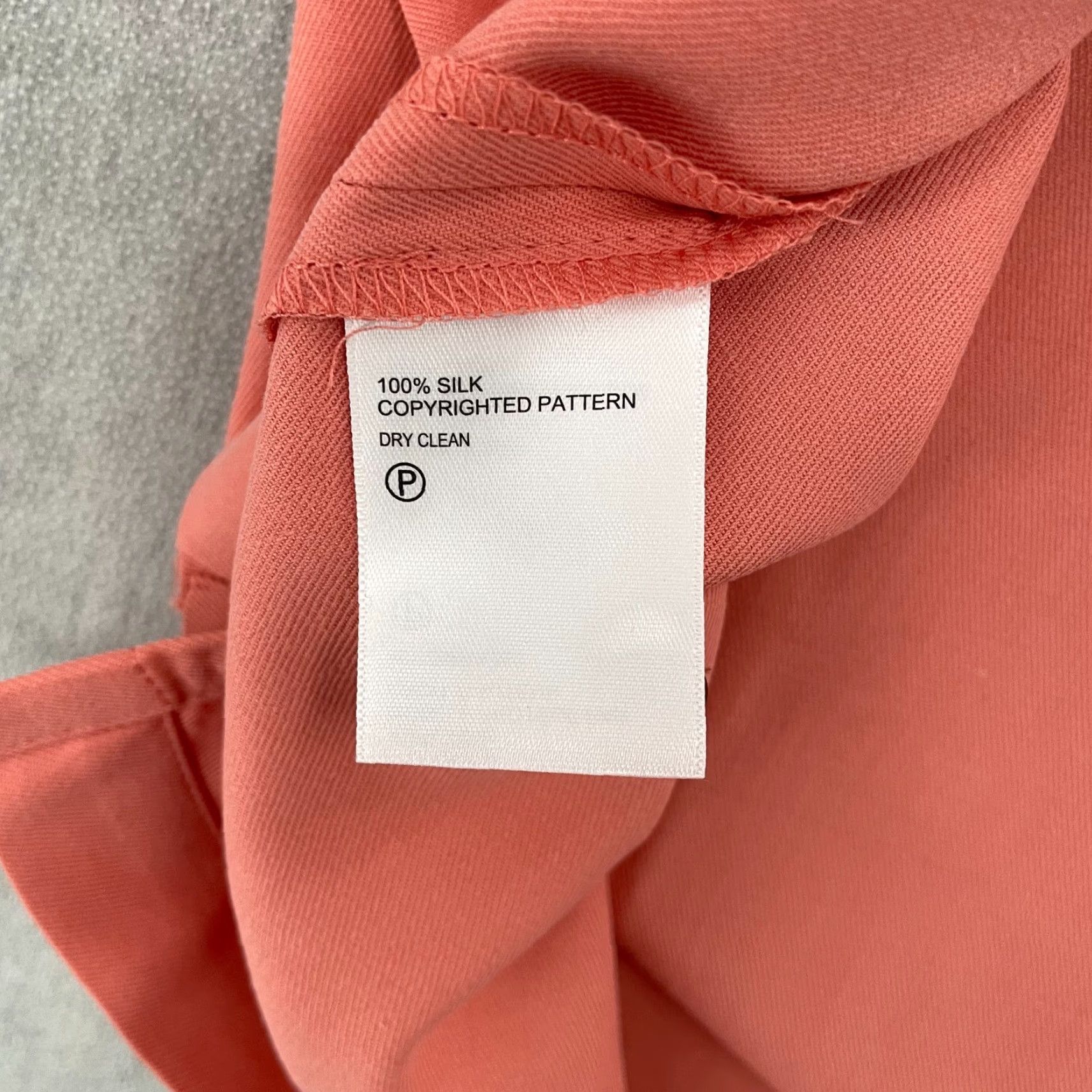 Tommy Bahama VINTAGE Tommy Bahama Shirt Adult 2XL Salmon Pink Button Up Embroidered Loop Collar Mens Size US XXL / EU 58 / 5 - 7 Thumbnail