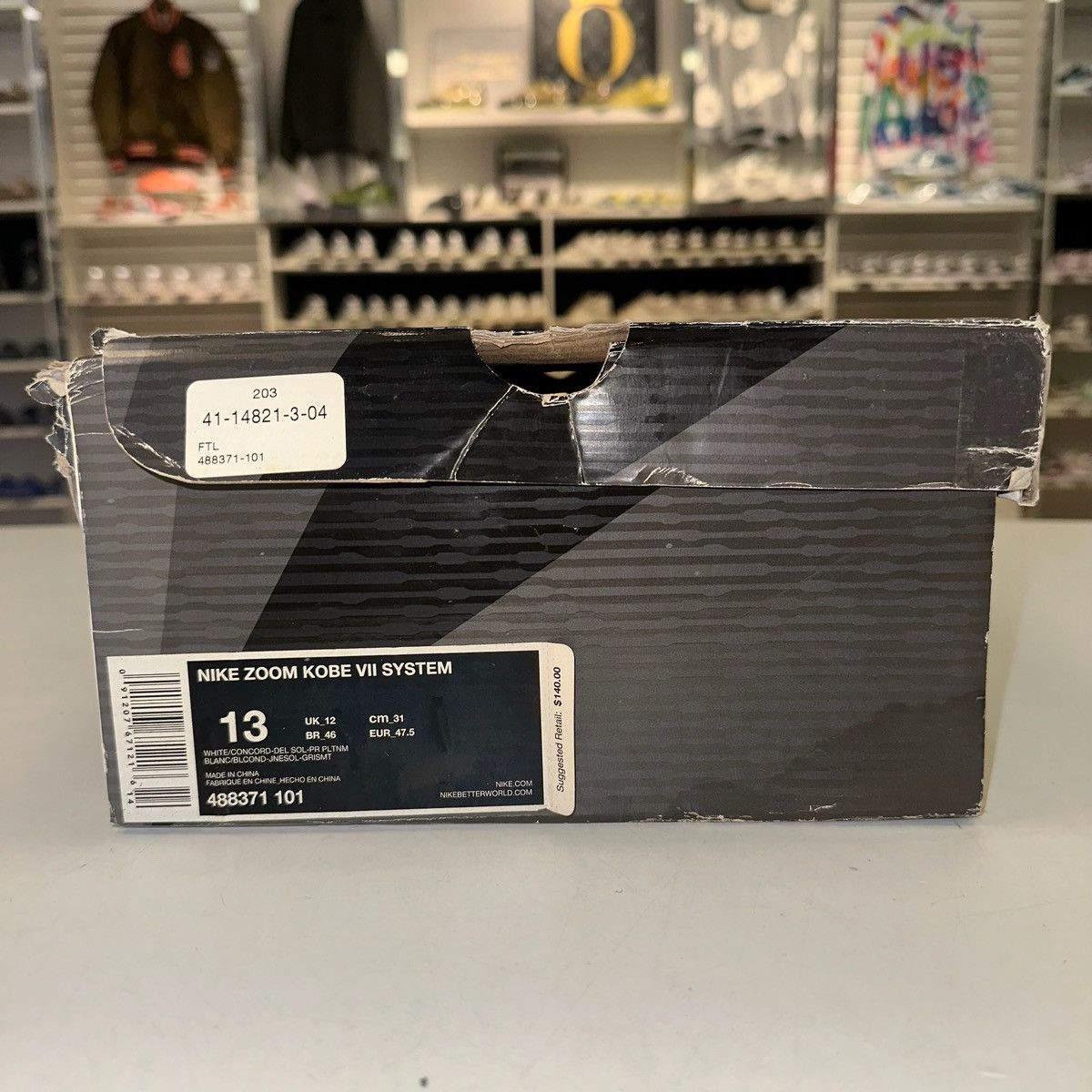 Nike Size 13 - Nike Zoom Kobe 7 System 'Lakers' - 488371 101 Size US 13 / EU 46 - 7 Thumbnail