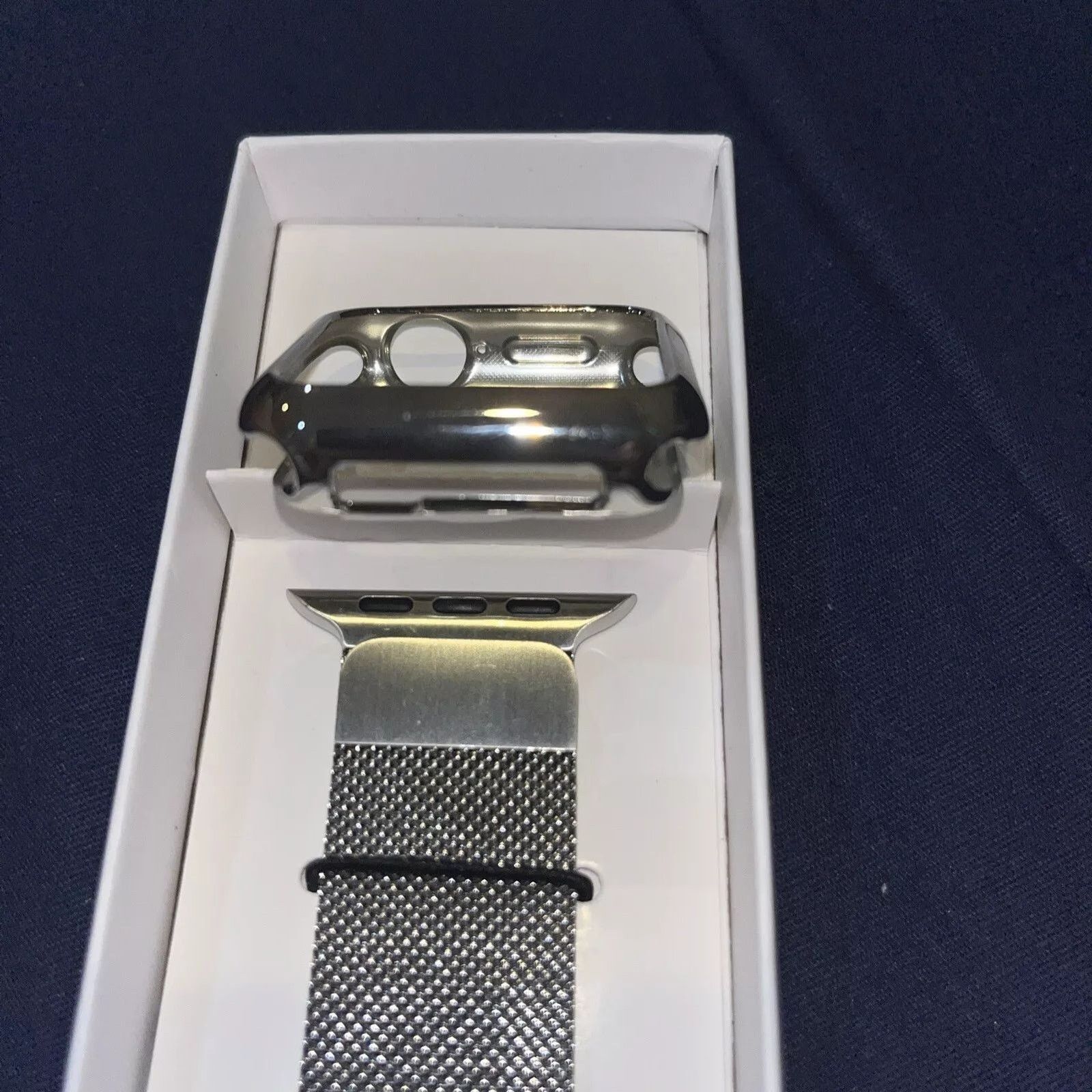 Apple Band/ Silicon Cover fits Apple Watch 38/40/41mm Series 1 - 6 Size ONE SIZE - 8 Thumbnail