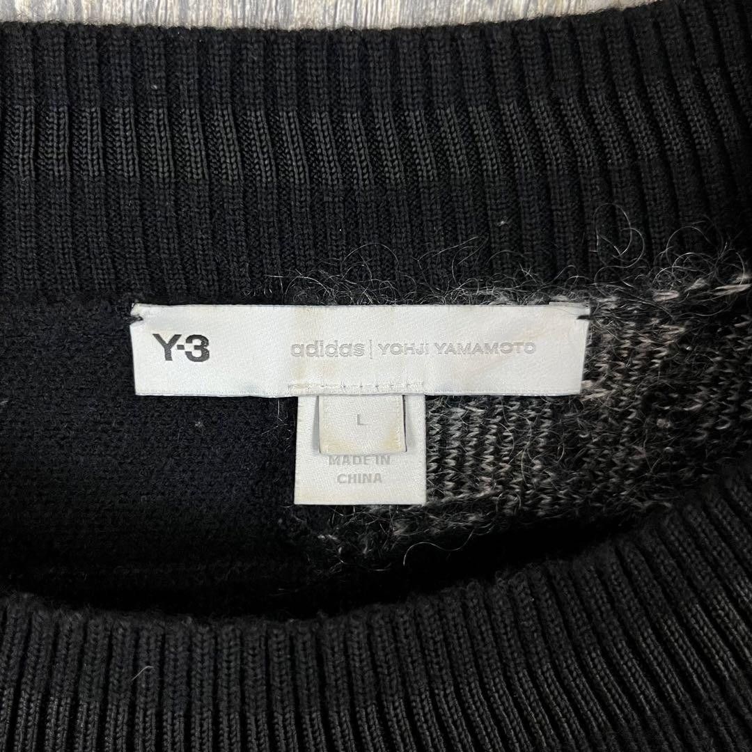 Yohji Yamamoto Y-3 adidas YOHJI YAMAMOTO Leopard Mohair Knit Size US L / EU 52-54 / 3 - 7 Thumbnail