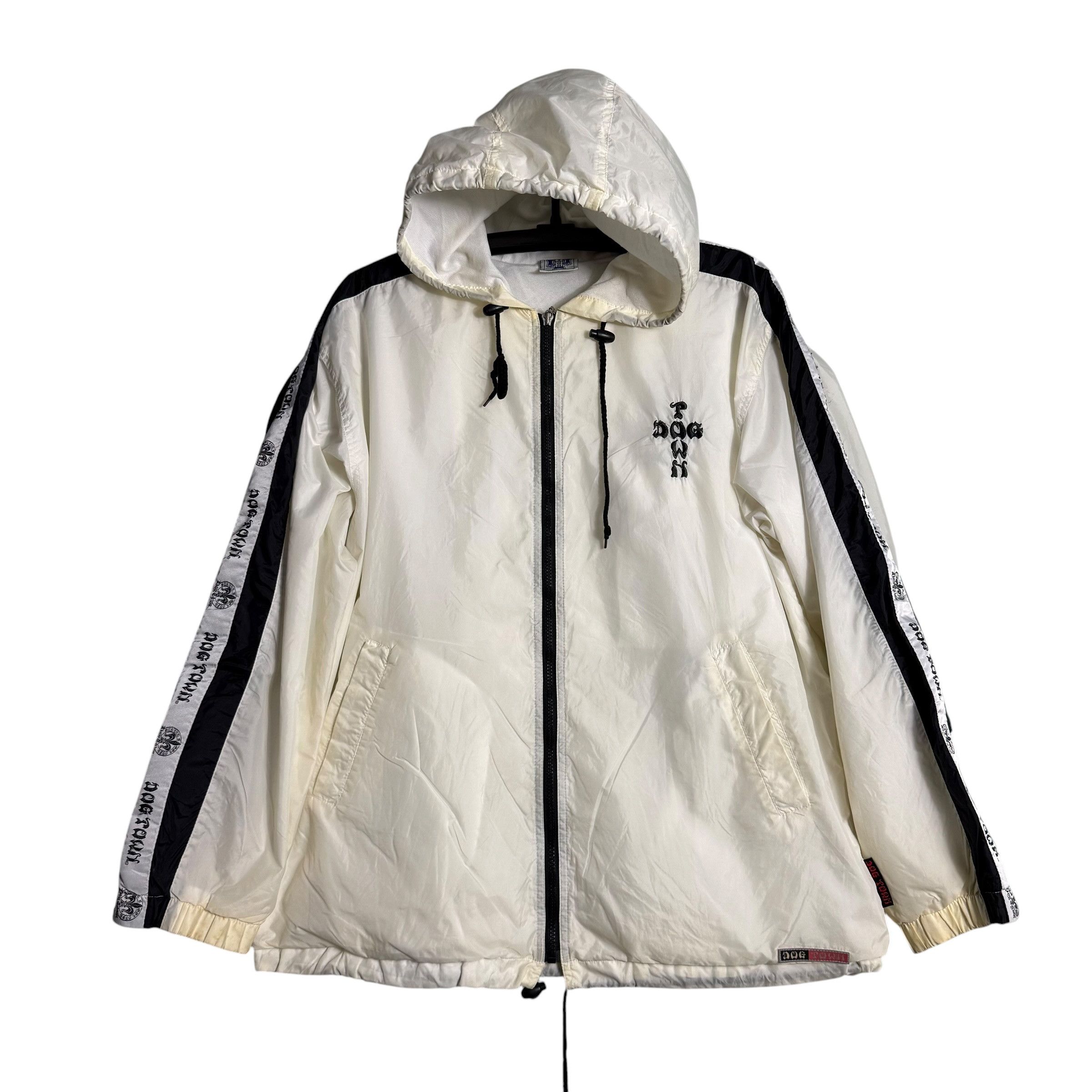 Dogtown 🔥RARE🔥Vintage Dogtown Side Tape Hoodie Jacket Size US XL / EU 56 / 4 - 4 Thumbnail