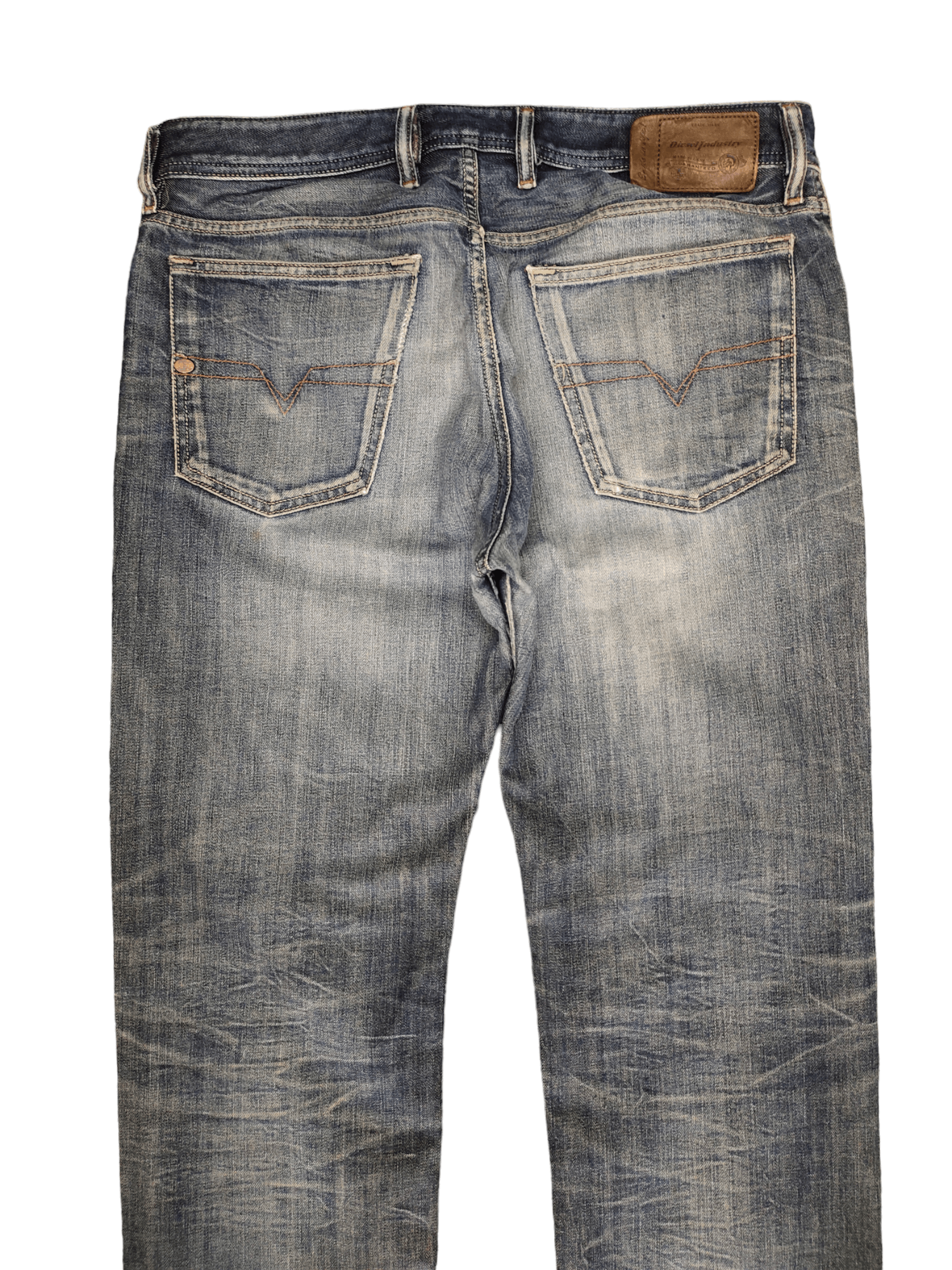 Vintage Y2k Diesel Waykee Distress Faded Regular Straight