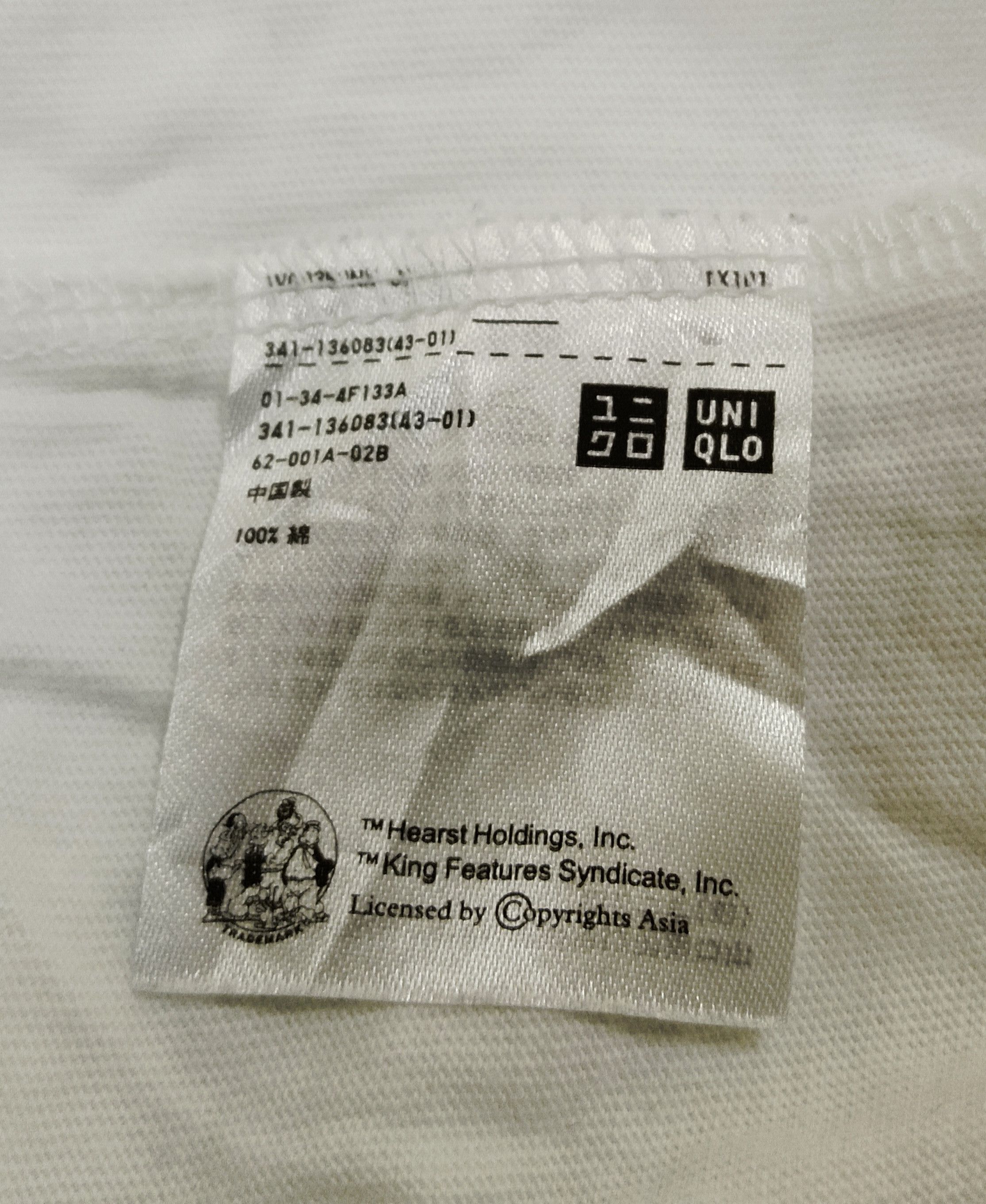 Cartoon Network × Uniqlo Popeye Long Sleeve Shirt Size US L / EU 52-54 / 3 - 6 Thumbnail