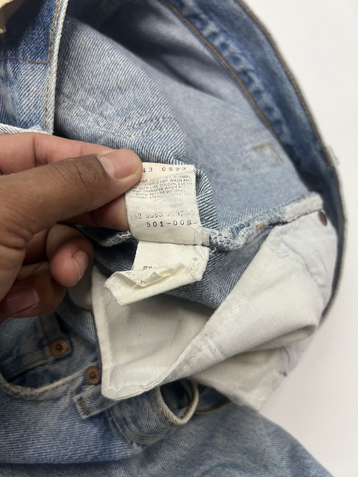 Levi's Vintage Levis 552 Denim Jeans Size 30" Size US 30 / EU 46 - 9 Thumbnail
