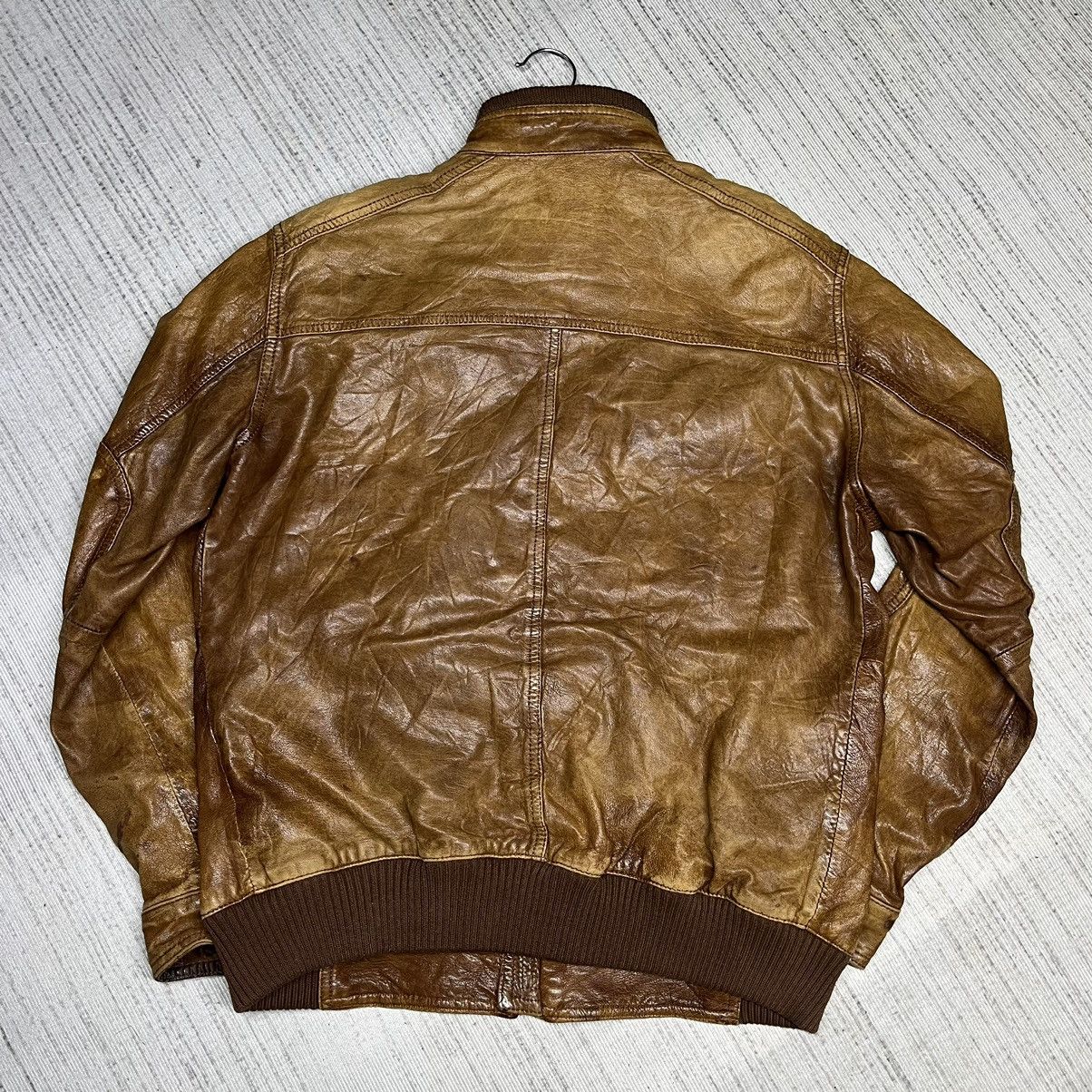 Massimo Dutti Massimo Dutti Brown motorcycle Leather Jacket Size US M / EU 48-50 / 2 - 4 Thumbnail