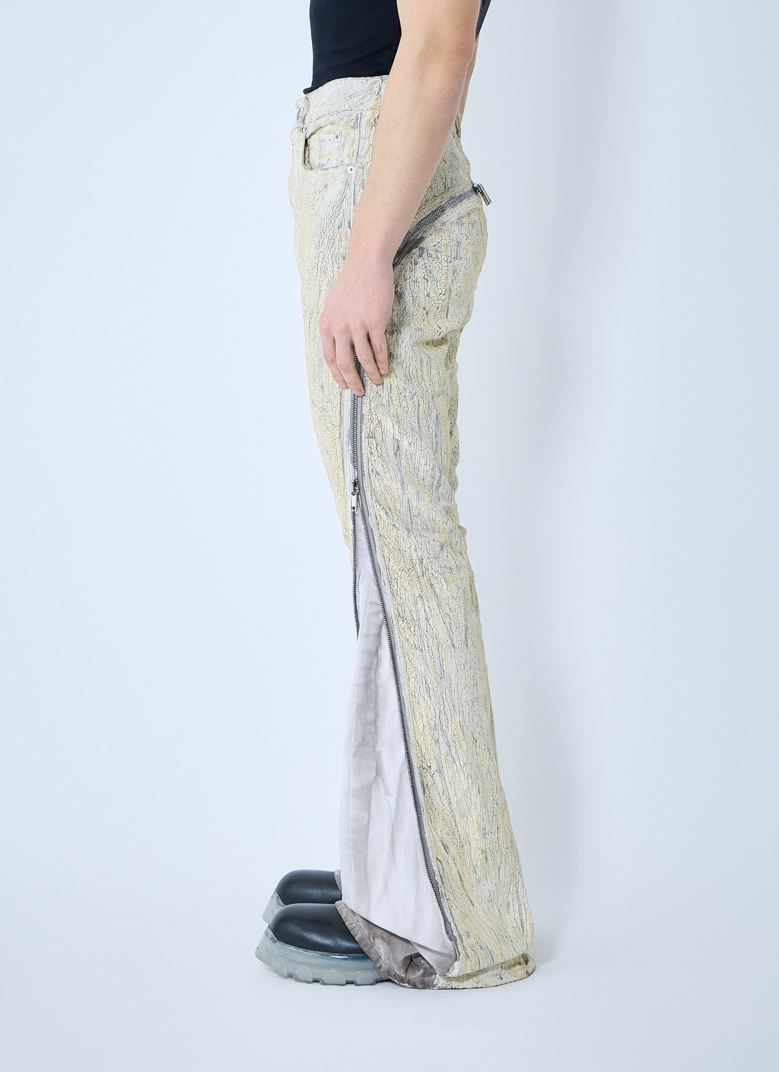 Rick Owens o1s1v1r1oon0825 Bolan Banana Pants in White/Milk Size US 32 / EU 48 - 2 Thumbnail