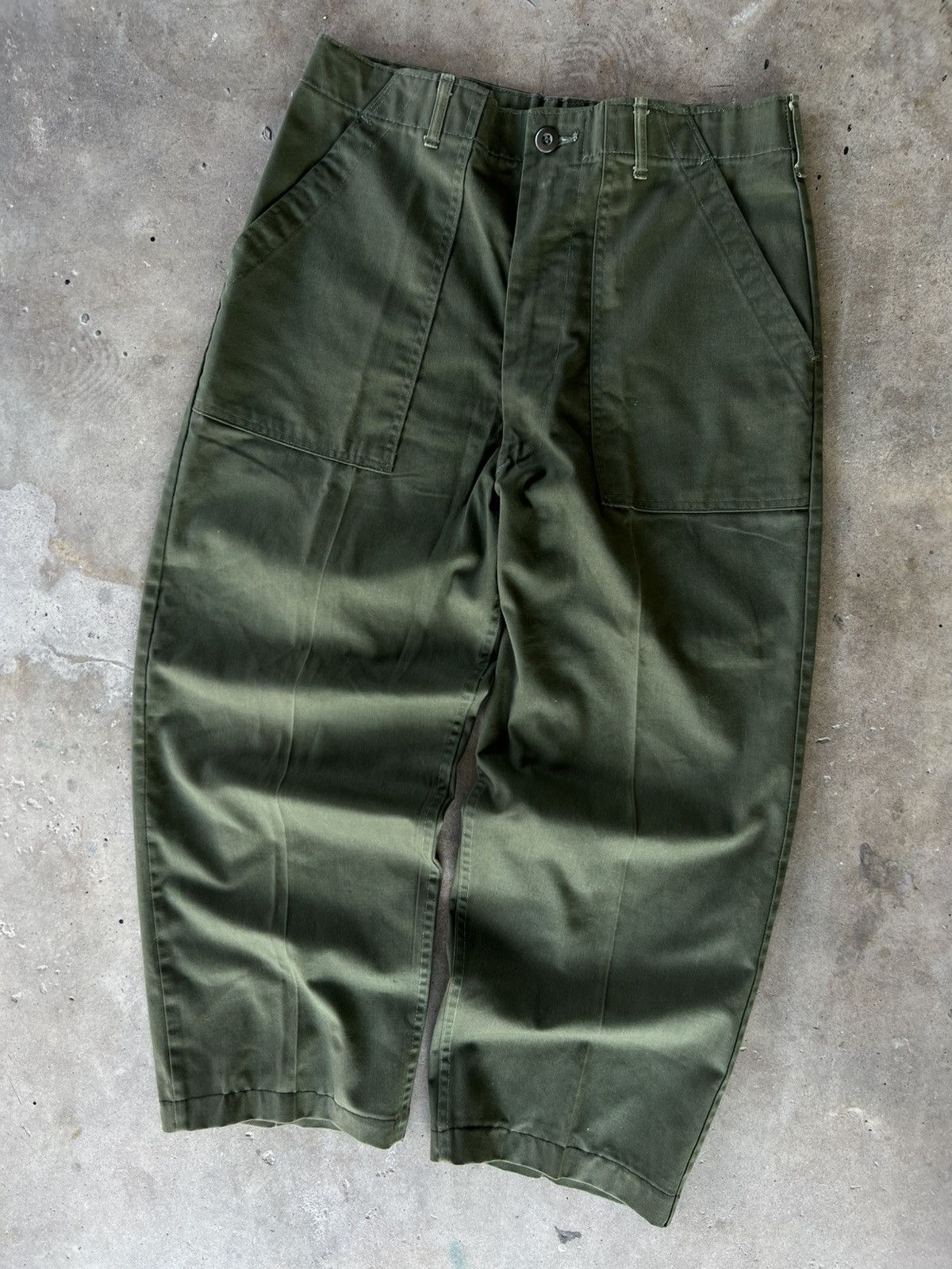 Levi's Vintage Clothing Vintage OG 507’s Military Green Pants Size US 32 / EU 48 - 1 Thumbnail
