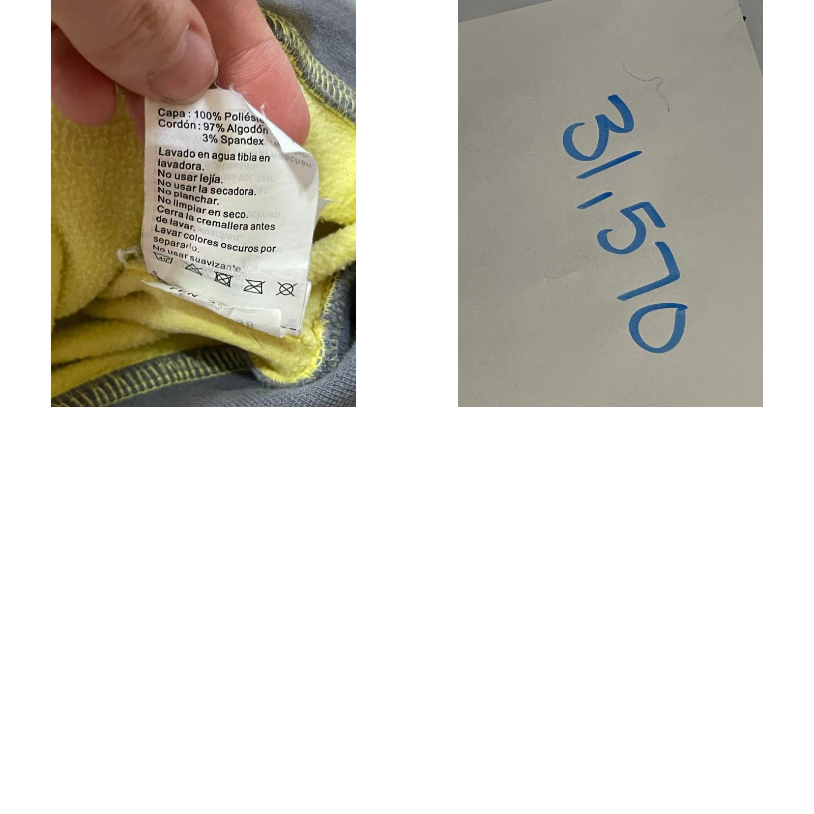 Helly Hansen Helly Hansen Hoodie Womens XL Yellow Full Zip Long Sleeve Pockets Modern Casual Size XL / US 12-14 / IT 48-50 - 9 Thumbnail