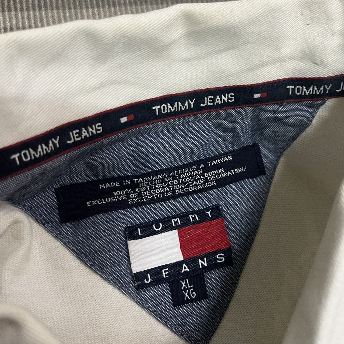 Tommy Hilfiger Vintage 90s Tommy Hilfiger Long Sleeve Rugby Shirt Size XXL Size US XXL / EU 58 / 5 - 12 Thumbnail