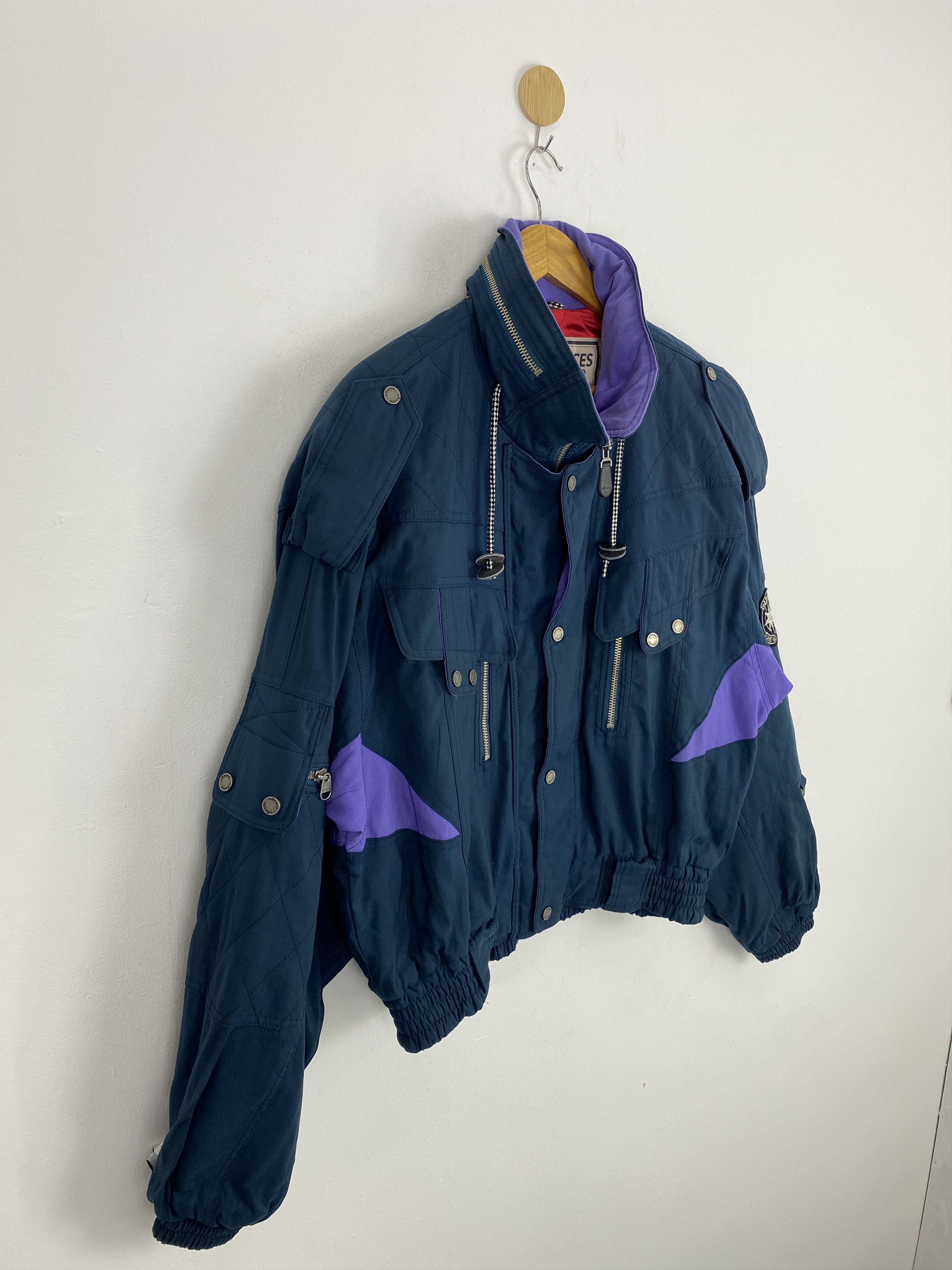 Ellesse × Goldwin Vintage Ellesse By Goldwin Bomber Ski Jacket Size US L / EU 52-54 / 3 - 4 Thumbnail