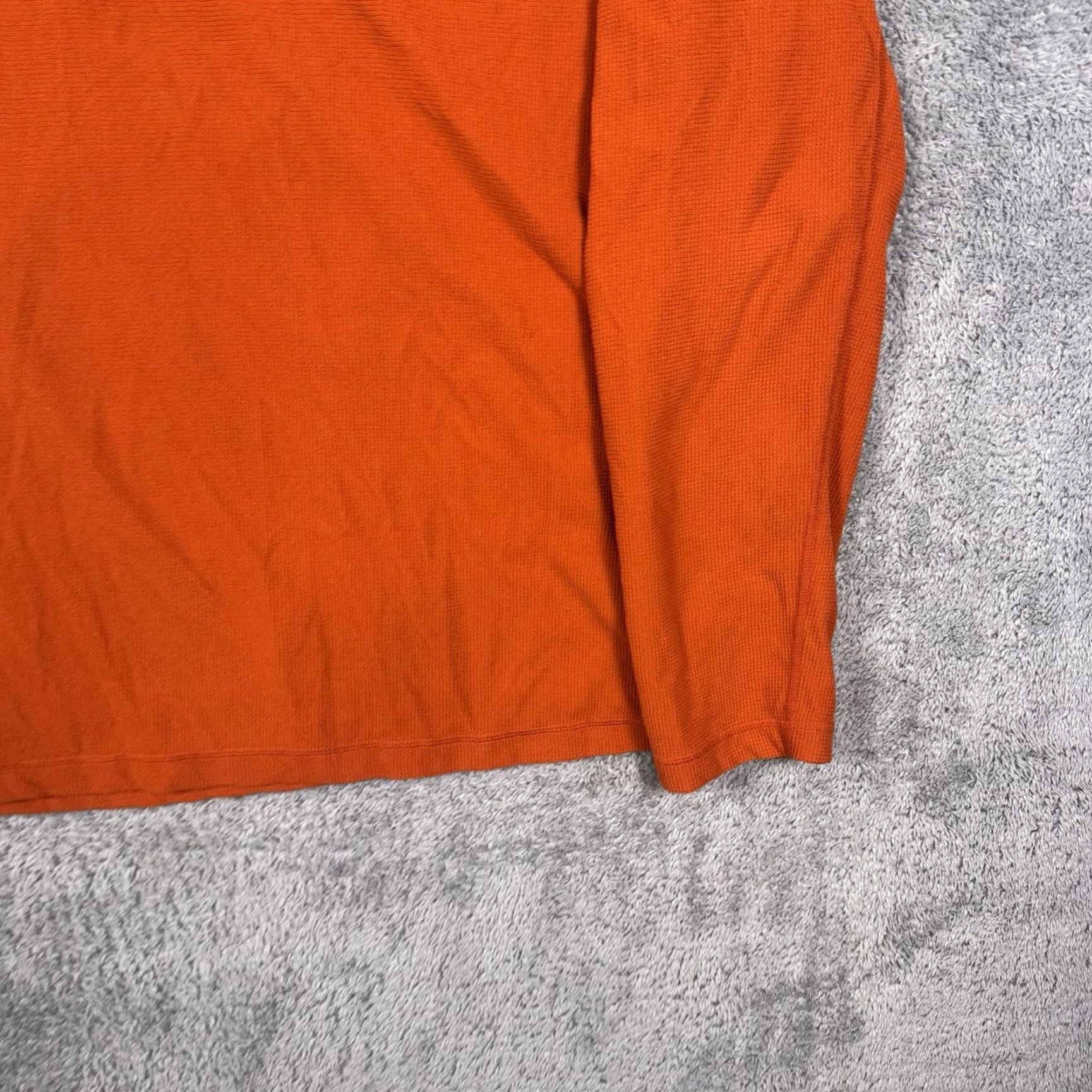 Nike ACG VINTAGE Nike ACG Jacket Mens XL Grid Fleece 1/4 Zip Orange 48 in Chest Long Sleeve Mid-Length 1/4 Zip Mens Jacket Vintage Y2K Pullover Sweatshirt Size US XL / EU 56 / 4 - 7 Thumbnail