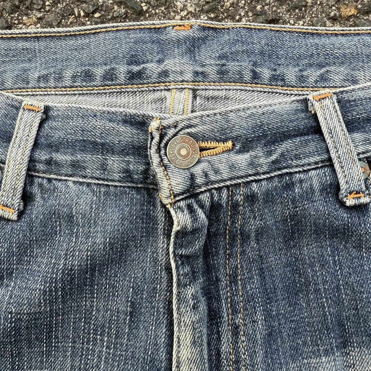 Levi's W35 Vintage Levi's 553 straight faded denim jean pants. Size US 35 - 6 Thumbnail