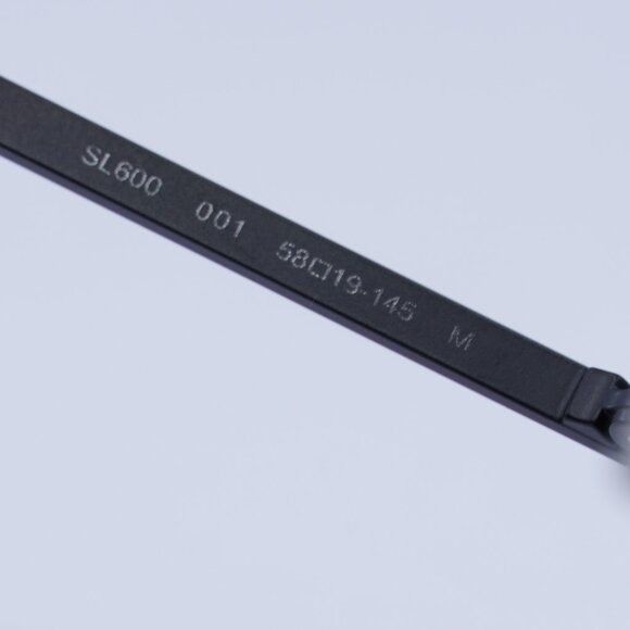Saint Laurent Paris 🕶️ New Saint Laurent SL600 001 Black Sunglasses Size ONE SIZE - 8 Thumbnail
