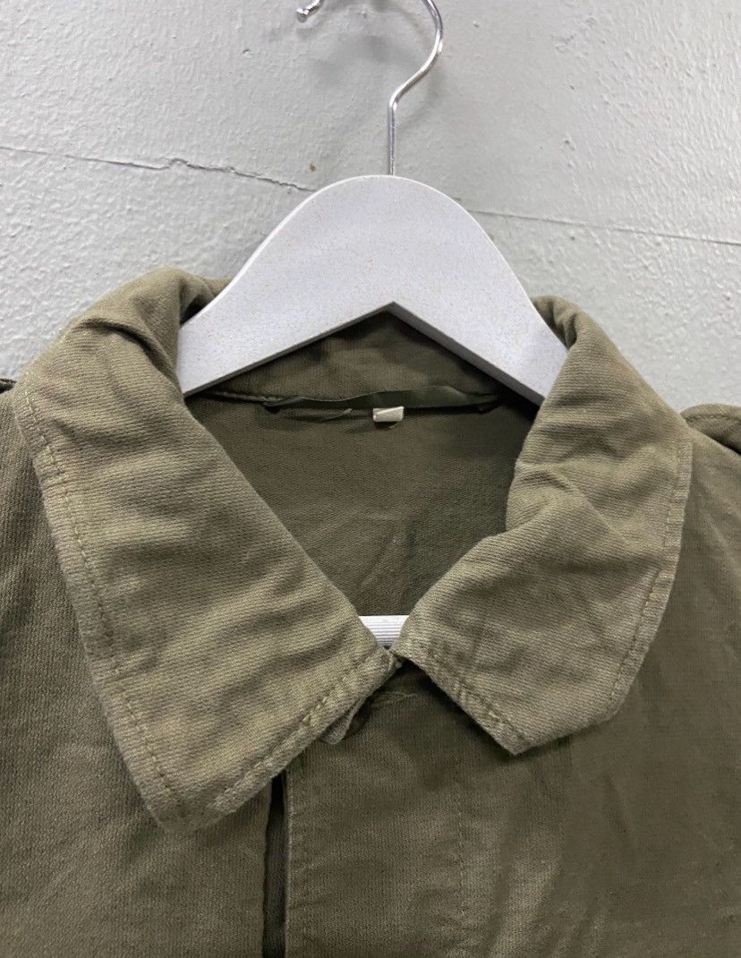 Vintage VINTAGE GERMAN ARMY 1990 MOLESKIN GIELD JACKET Size US L / EU 52-54 / 3 - 2 Thumbnail