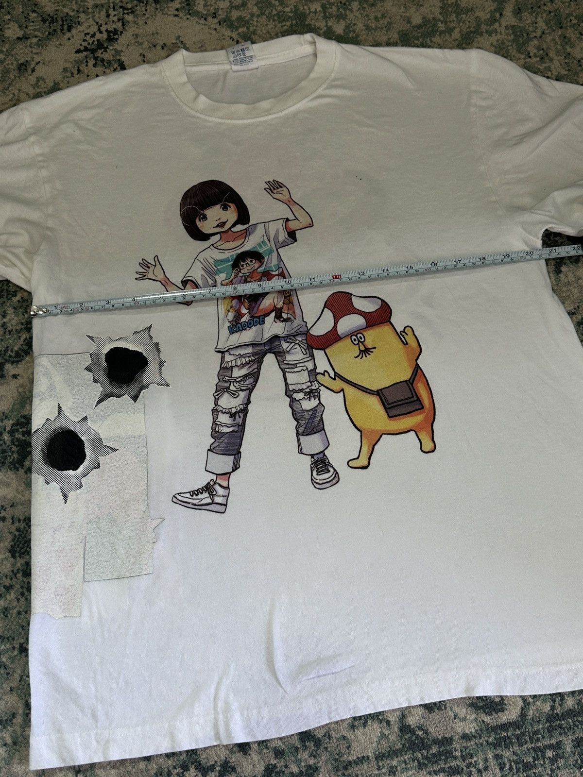 Anime Anime Japan Azuki Inio Asano White T shirt Size US M / EU 48-50 / 2 - 6 Thumbnail