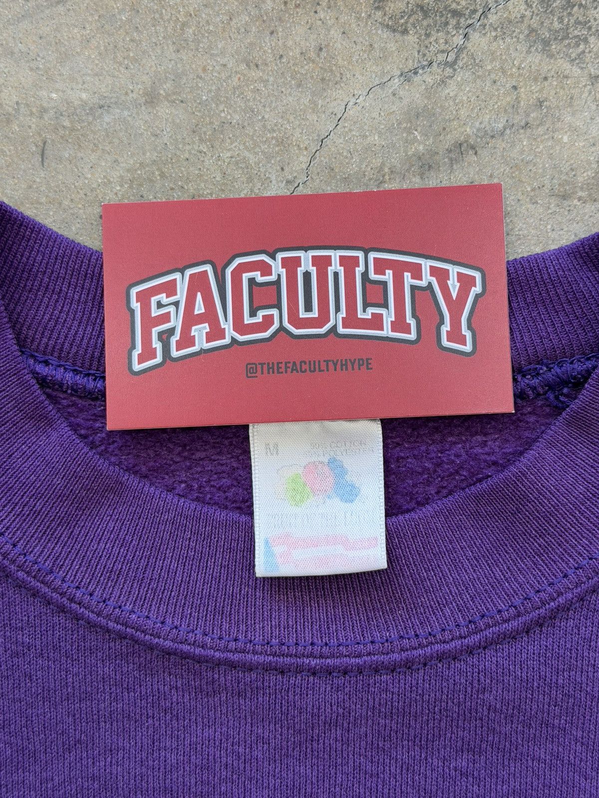Fruit Of The Loom Vintage 1997 NFL Minnesota Vikings Riddell Crewneck Medium Size US M / EU 48-50 / 2 - 3 Thumbnail