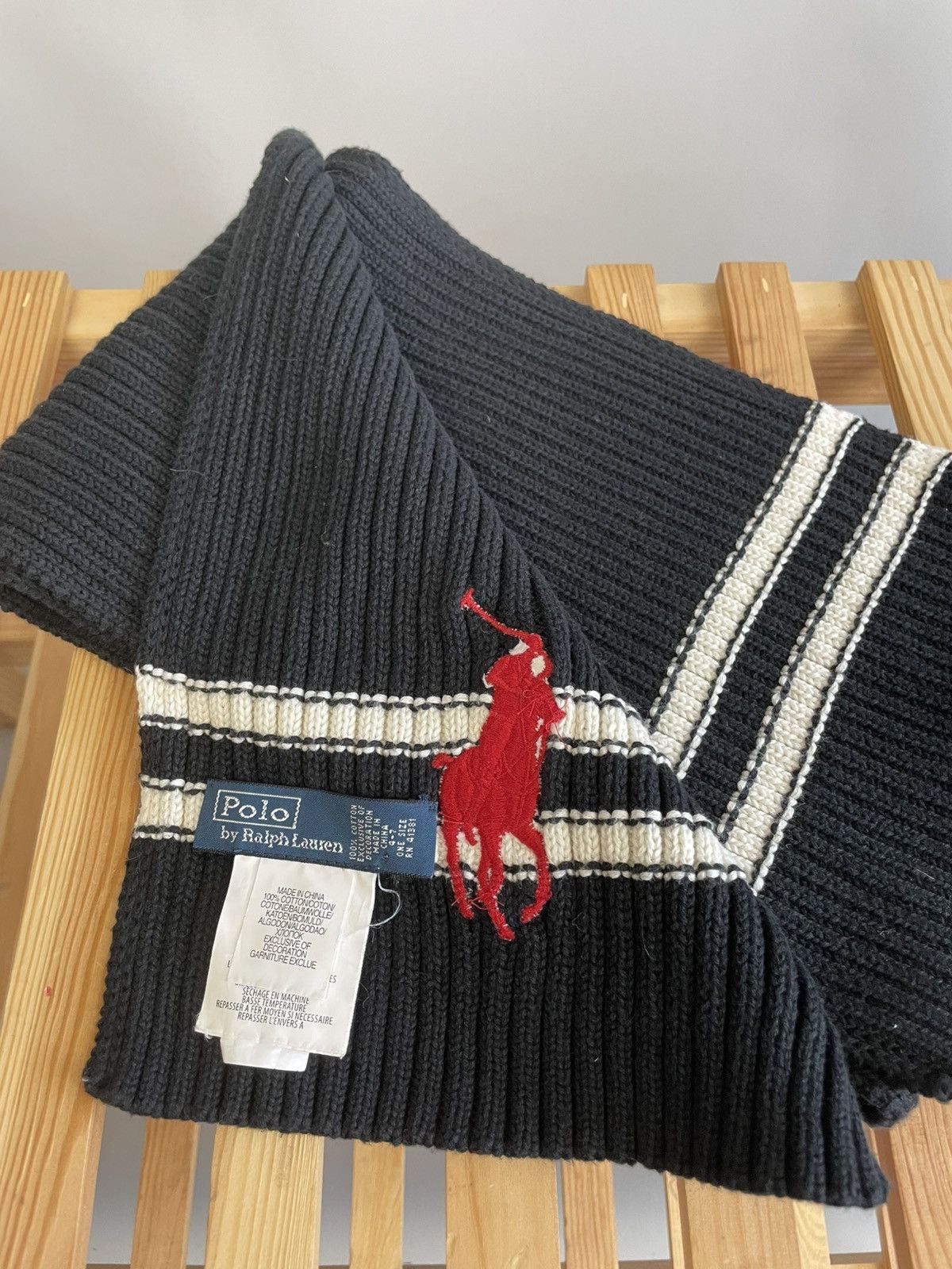 Polo Ralph Lauren Polo Ralph Lauren cotton scarf Size ONE SIZE - 4 Thumbnail
