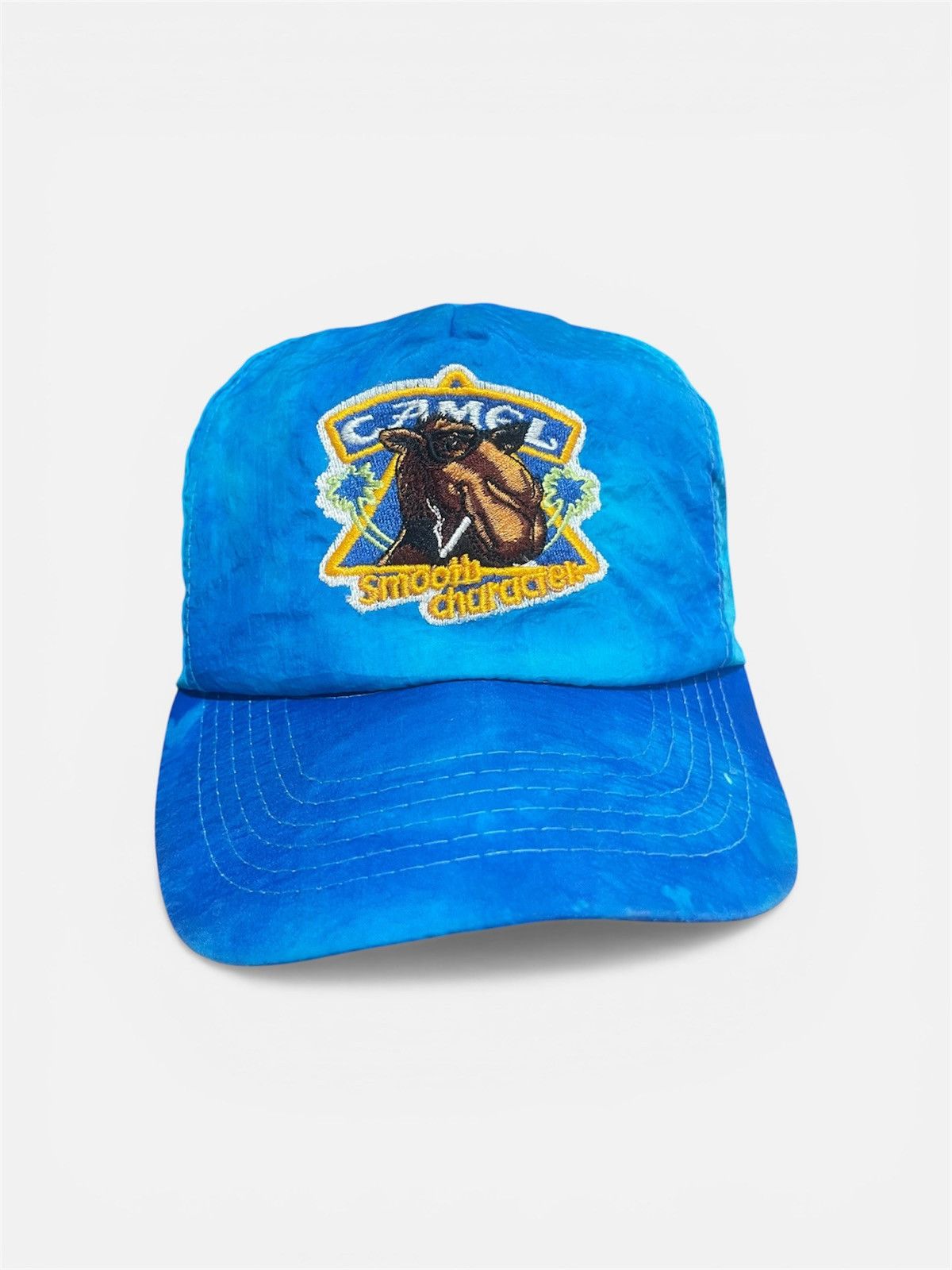 Vintage VINTAGE 90s JOE CAMEL "SMOOTH CHARACTER" CRINKLE NYLON CAP Size ONE SIZE - 1 Thumbnail