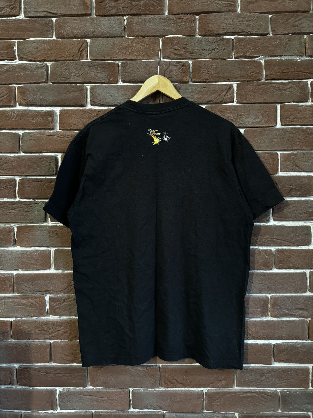 Cartoon Network Vintage 00s Cow And Chicken Movie Cartoon Y2K L Black Tee Size US L / EU 52-54 / 3 - 2 Thumbnail