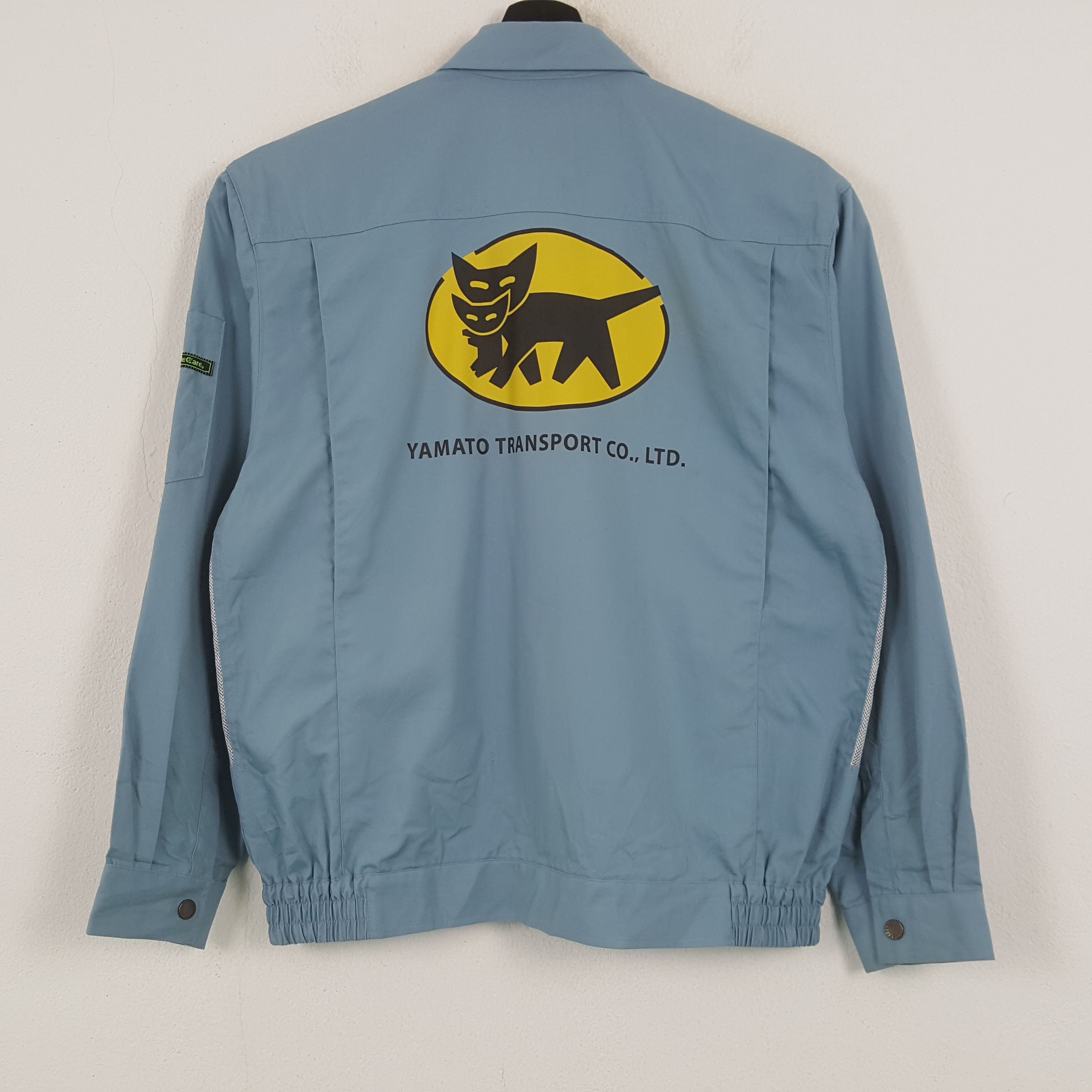 Vintage YAMATO TRANSPORT Japanese Workwear Custom Art Jacket C291N28 Size US M / EU 48-50 / 2 - 1 Thumbnail