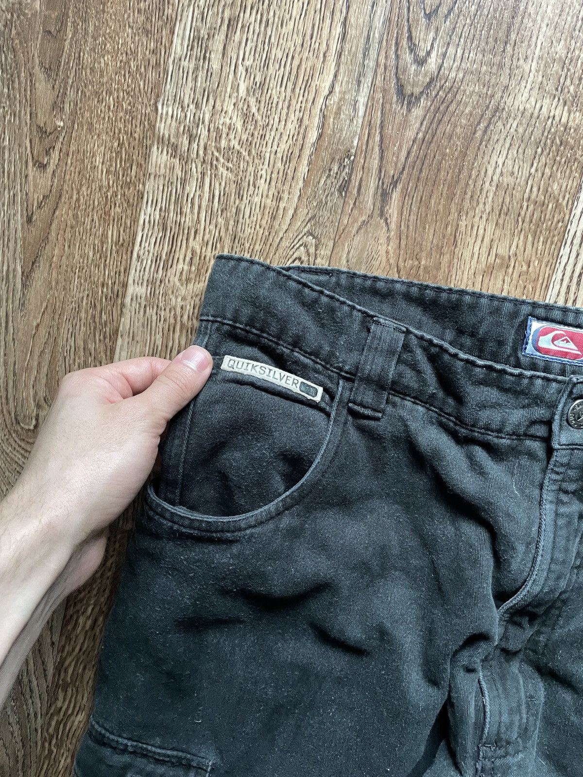 Hysteric Glamour Vintage Quicksilver Y2K distressed baggy cargo pants Size US 34 / EU 50 - 10 Thumbnail