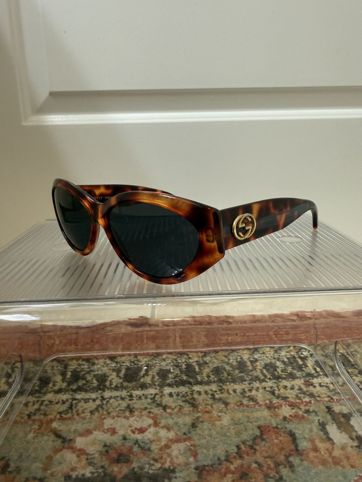 Gucci Rare Vintage Gucci Sunglasses Size ONE SIZE - 4 Thumbnail