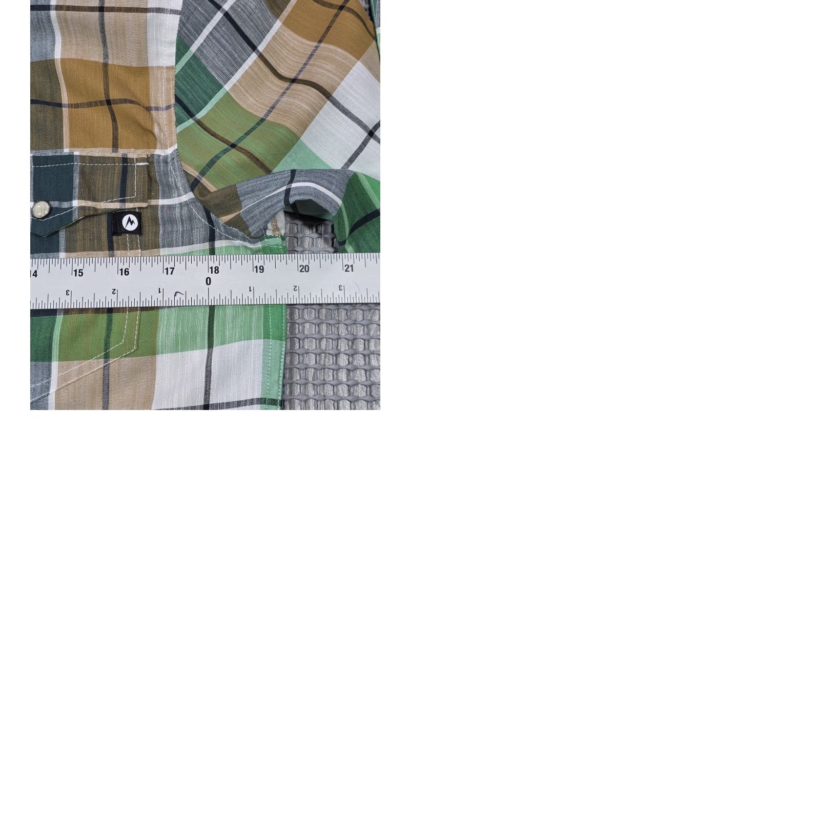 Marmot Marmot Parkfield Shirt Mens S Green Plaid Long Sleeve Pearl Snap Western Cowboy Shirt Size US S / EU 44-46 / 1 - 10 Thumbnail
