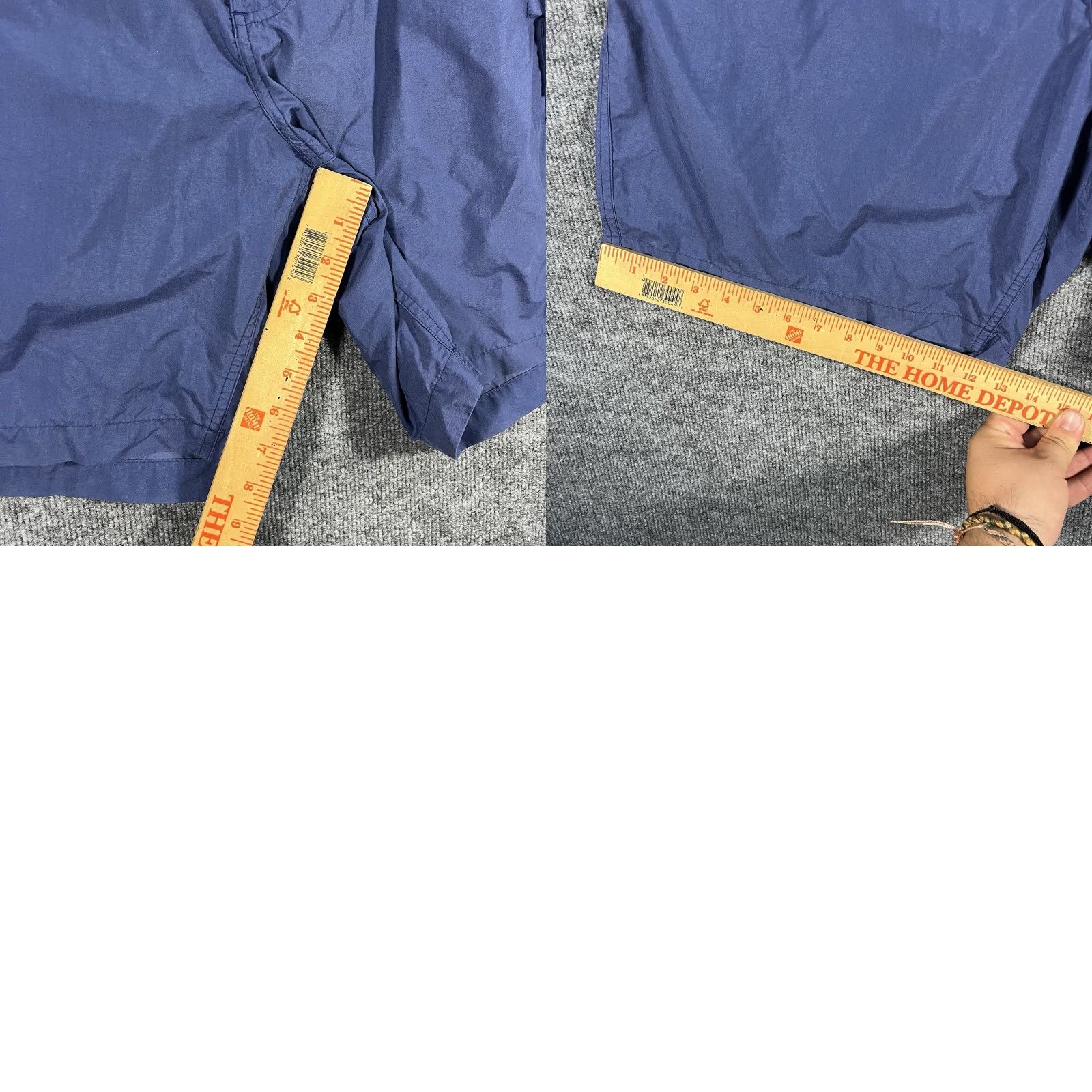 Vintage VINTAGE Ralph Lauren Polo Sport Shorts Mens XL Blue Belted Nylon Cargo 90s Belted Cargo Pocket Lightweight 8 in Inseam Regular Rise 90s Theme Mens Size US XL / EU 56 / 4 - 8 Thumbnail