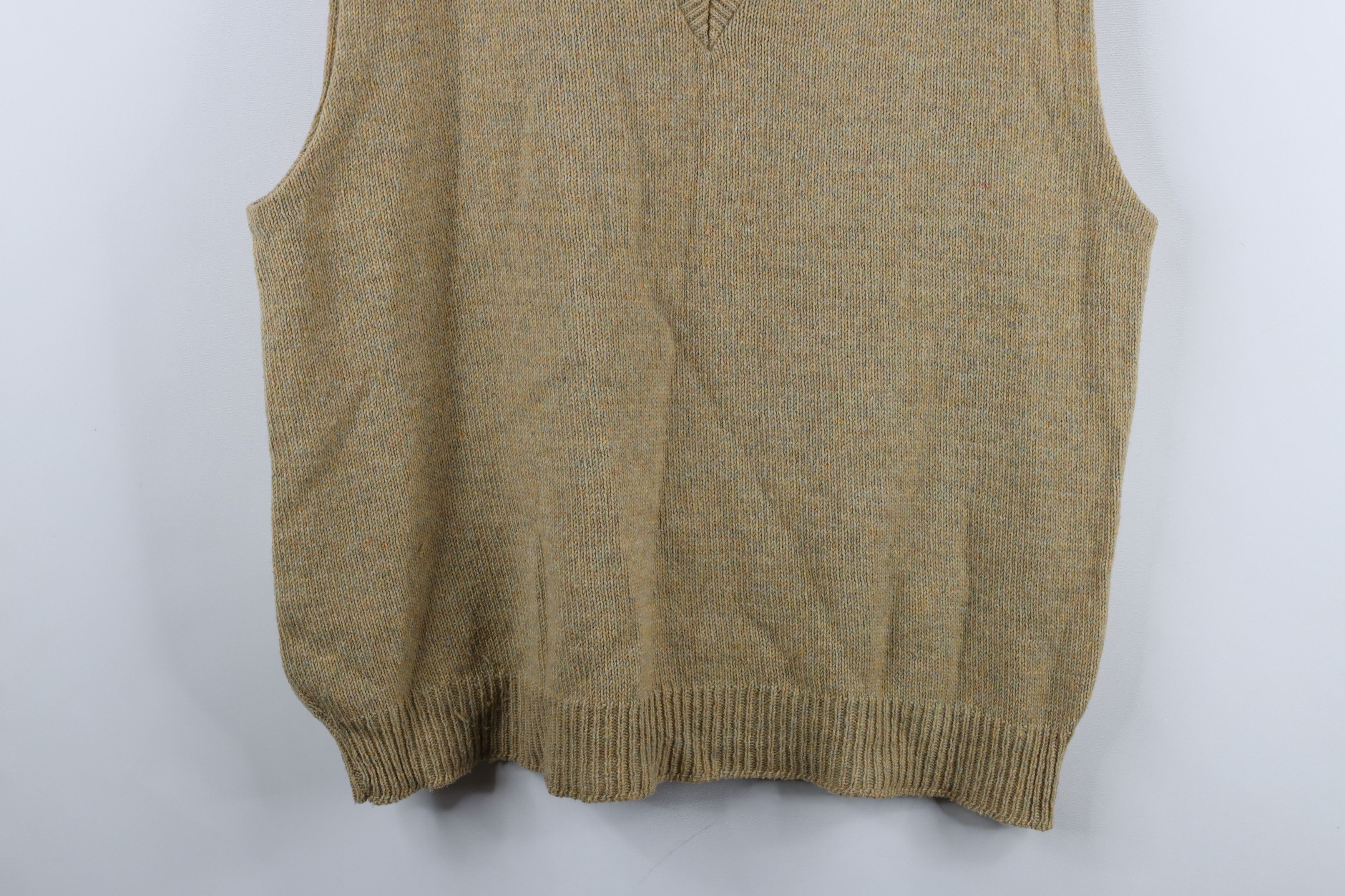 Vintage Vintage 50s 60s Streetwear Rainbow Fleck Knit Sweater Vest Size US XL / EU 56 / 4 - 3 Thumbnail