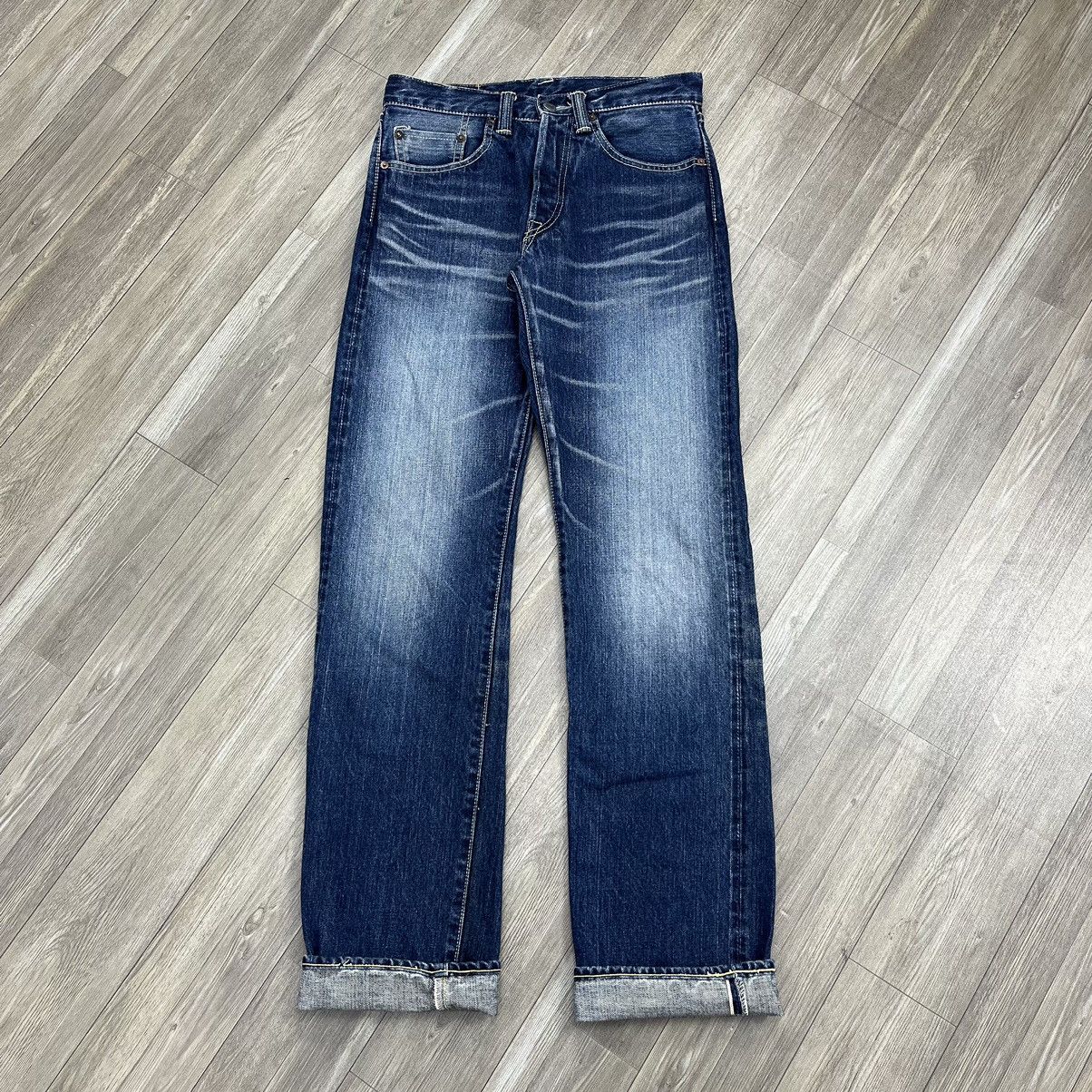 Eternal × Japanese Brand × Vintage Vintage Eternal Half Selvedge Faded Honeycomb Denim Jeans Size US 29 - 1 Thumbnail