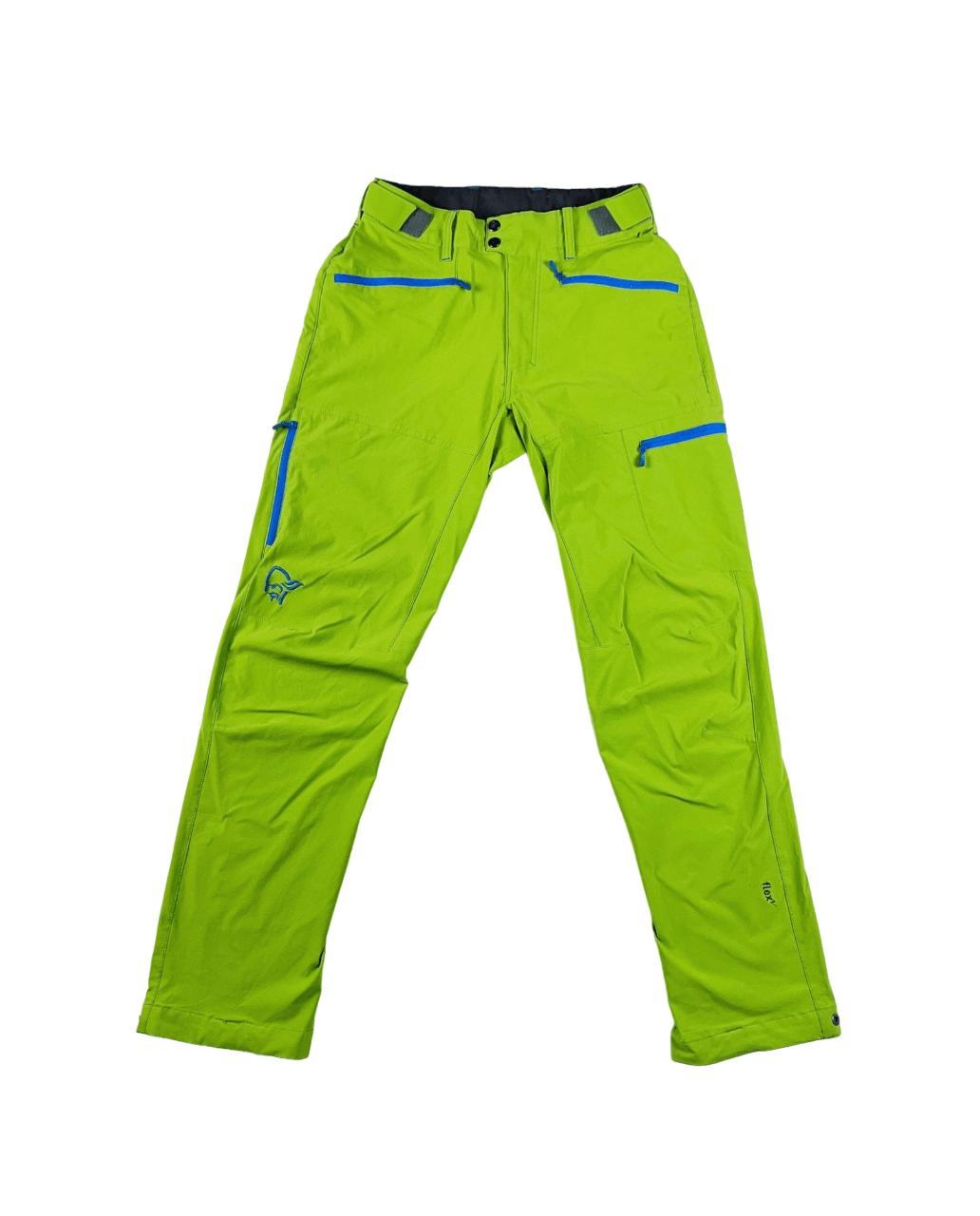 image of Norrona Flex1 Pants Soft-Shell in Green, Men's (Size 34)