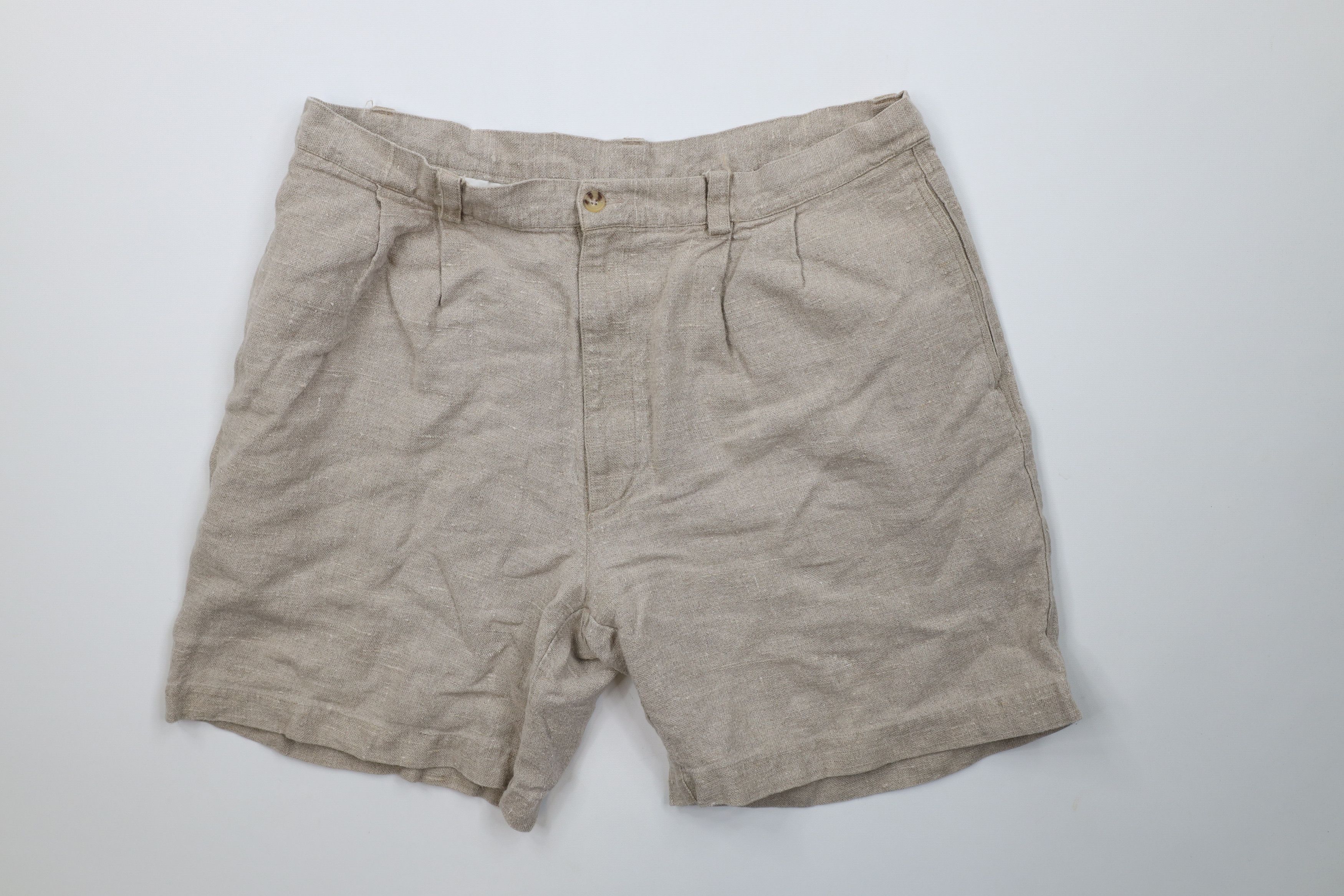 American Eagle Outfitters Vintage 90s American Eagle Outfitters Chino Shorts Beige Size US 38 / EU 54 - 1 Thumbnail