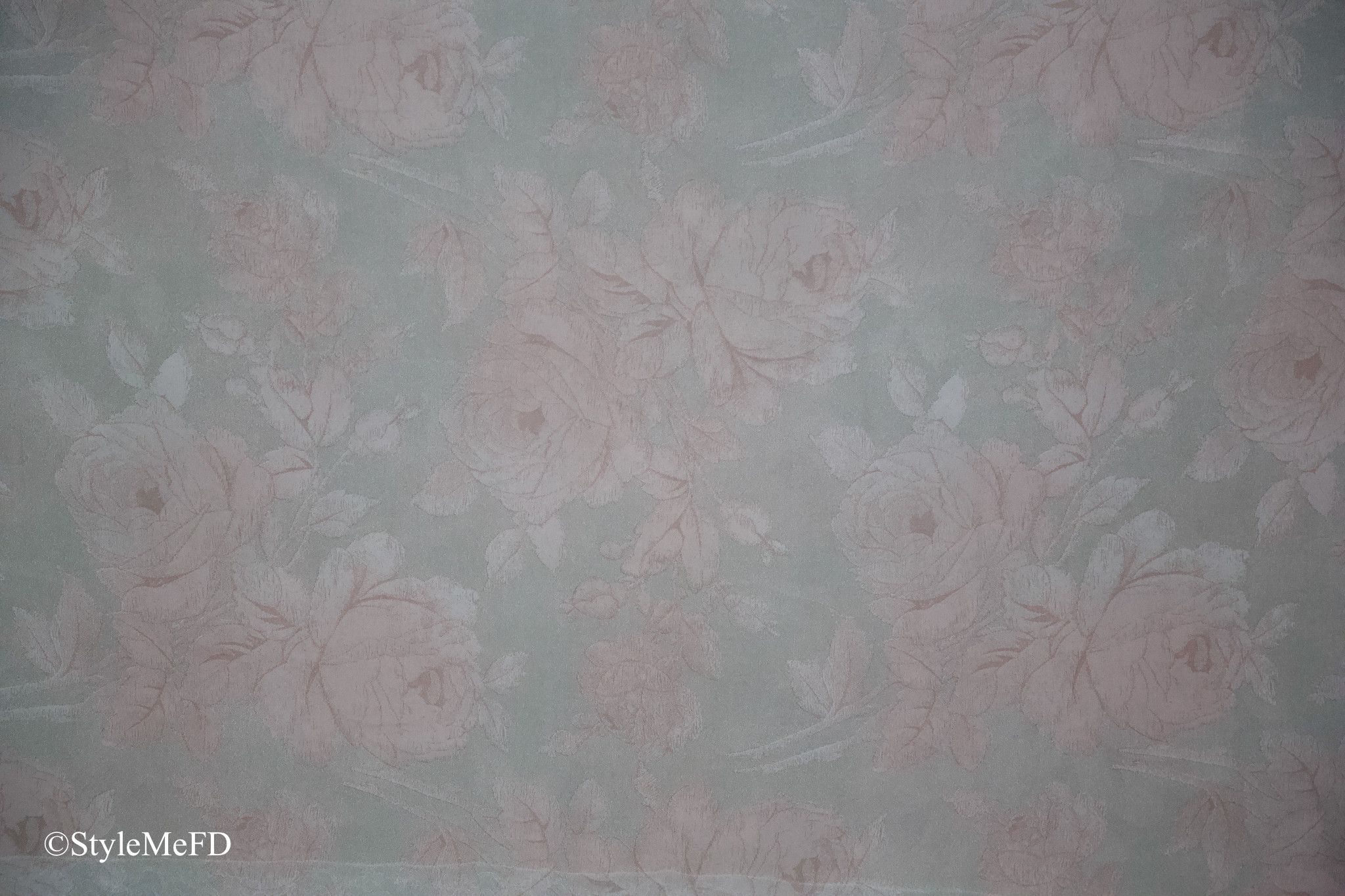 Vintage VINTAGE Pink Lace & Silk Floral Scarf Size ONE SIZE - 2 Thumbnail