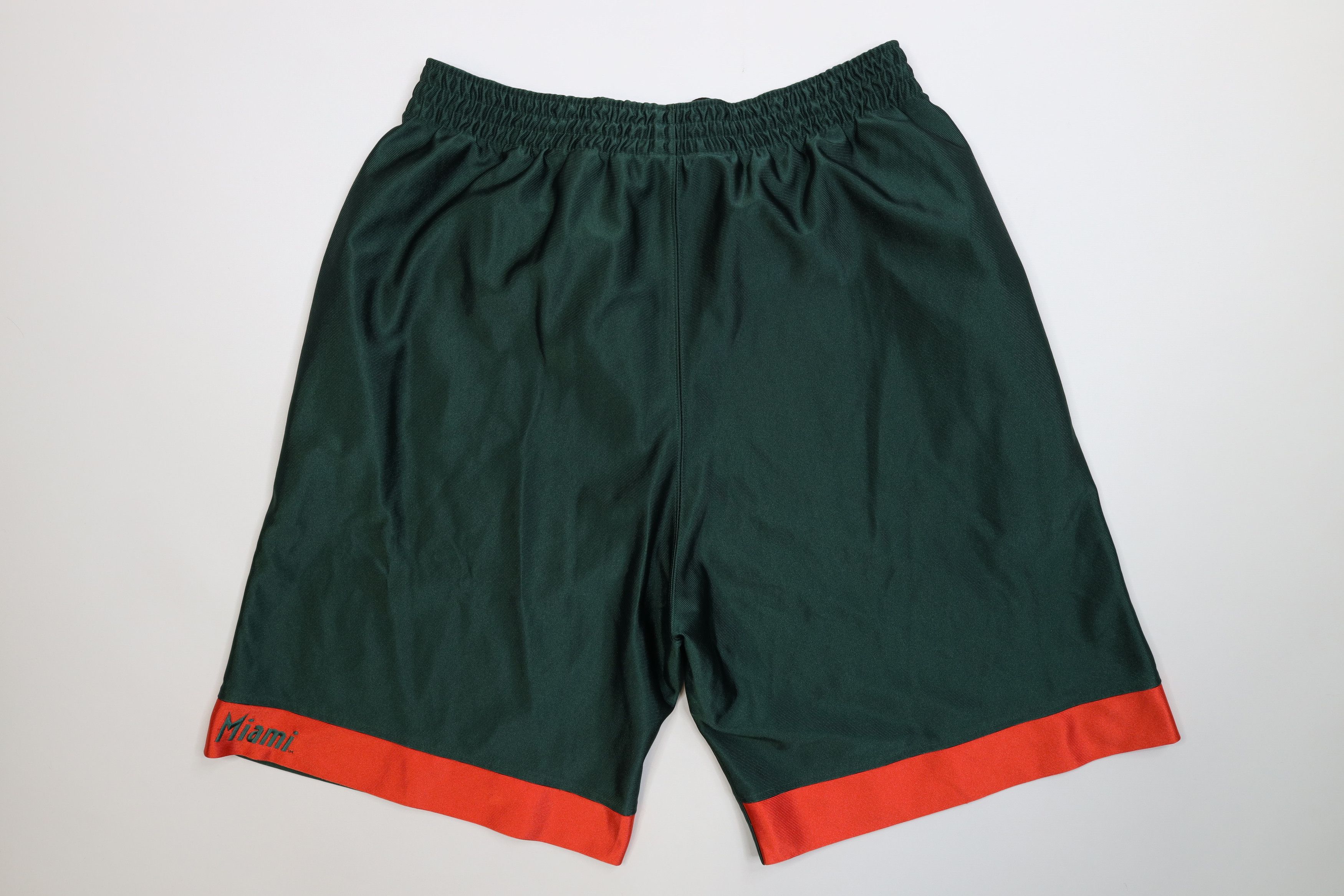 Nike Vintage Nike Scott Mini Swoosh University of Miami Shorts Size US 34 / EU 50 - 10 Thumbnail