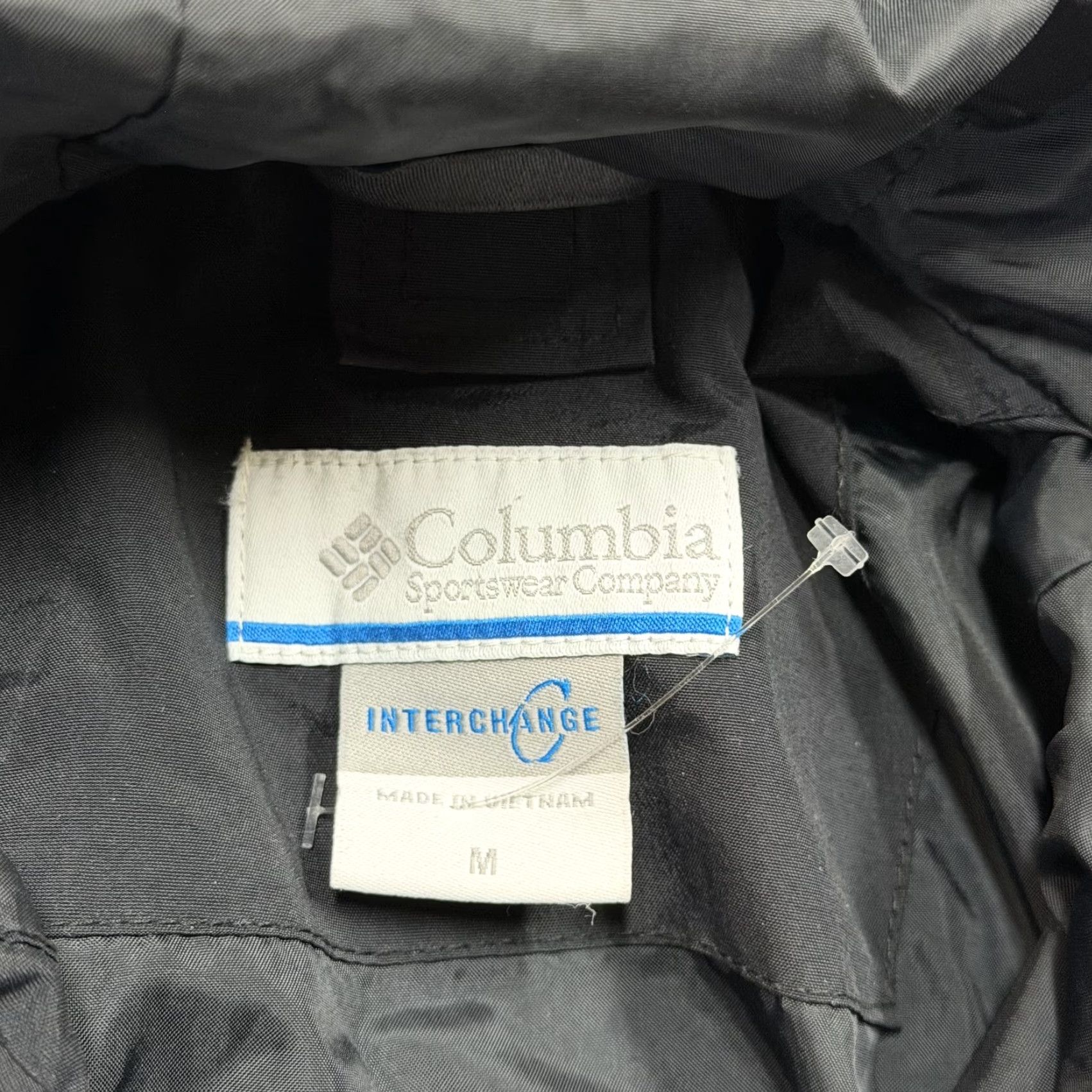 Vintage Columbia Women’s Jacket Medium Black 3-in-1 Hooded Full Zip Interchange Outdoor Jacket Size M / US 6-8 / IT 42-44 - 4 Thumbnail