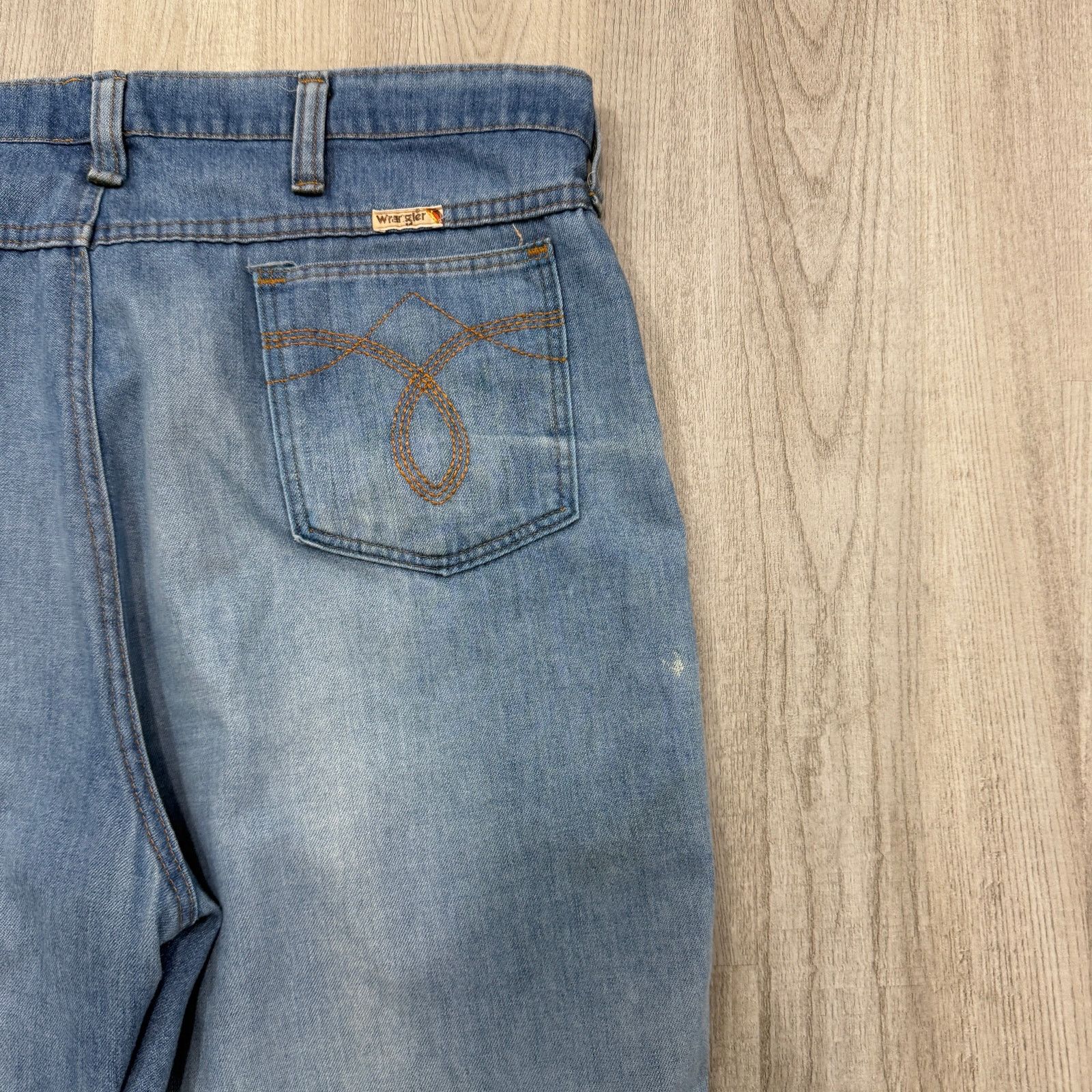 Wrangler Vintage Wrangler Jeans Men's 42 Short (Fits 42x25) Blue Size US 42 / EU 58 - 9 Thumbnail