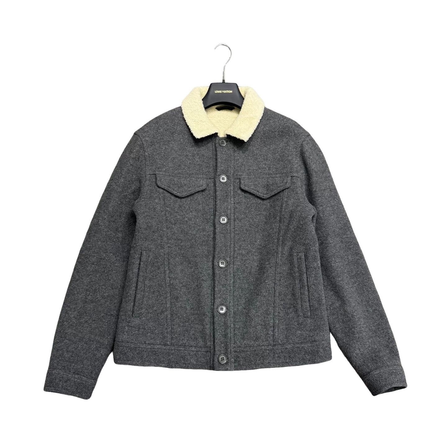 Loro Piana Loro Piana Shearling Collar Wool Cashmere Jacket XS Size US XS / EU 42 / 0 - 1 Thumbnail