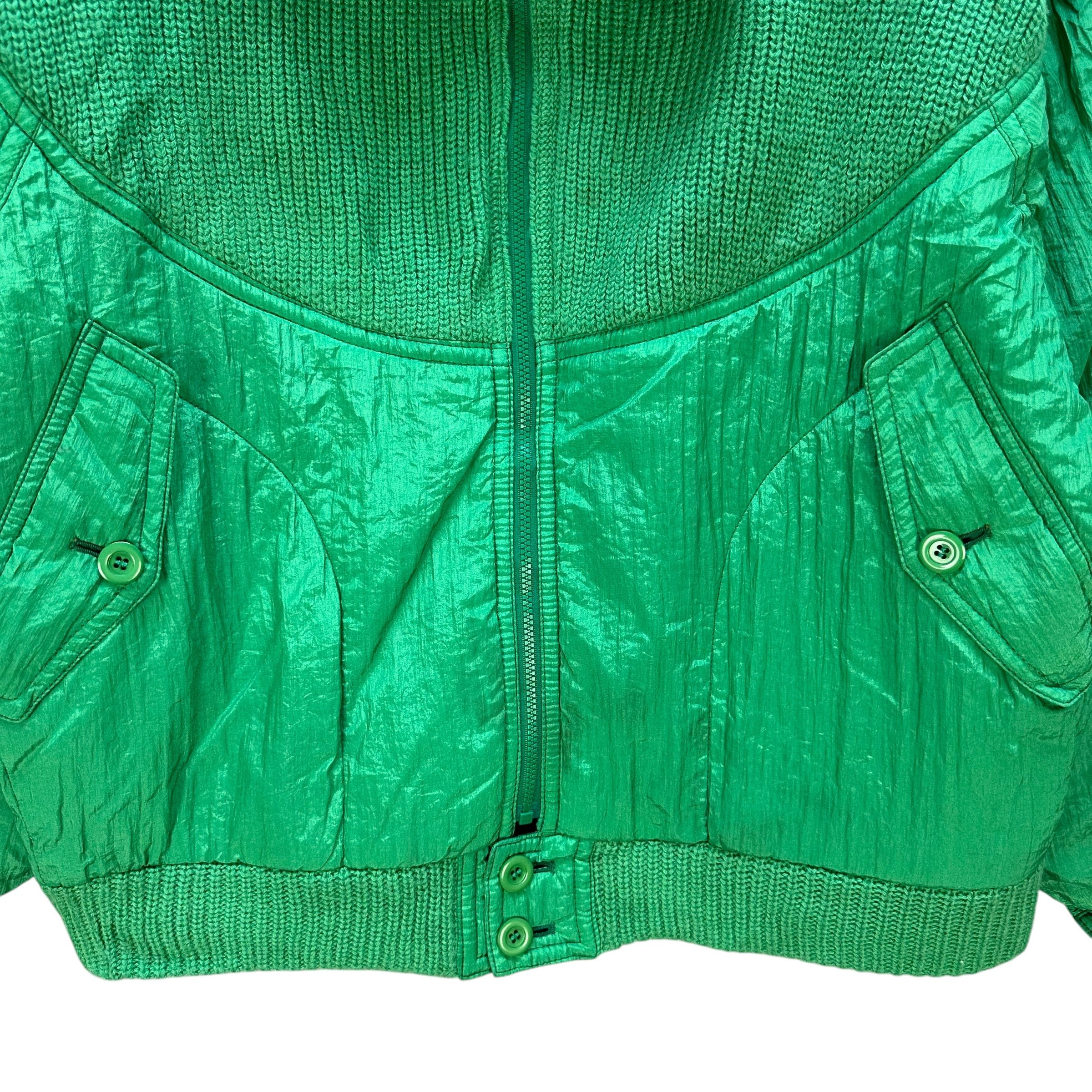 Vintage DOROTENNIS Paris Tokyo Style Hybrid Knitted Jacket #A72-1743 Size M / US 6-8 / IT 42-44 - 3 Thumbnail