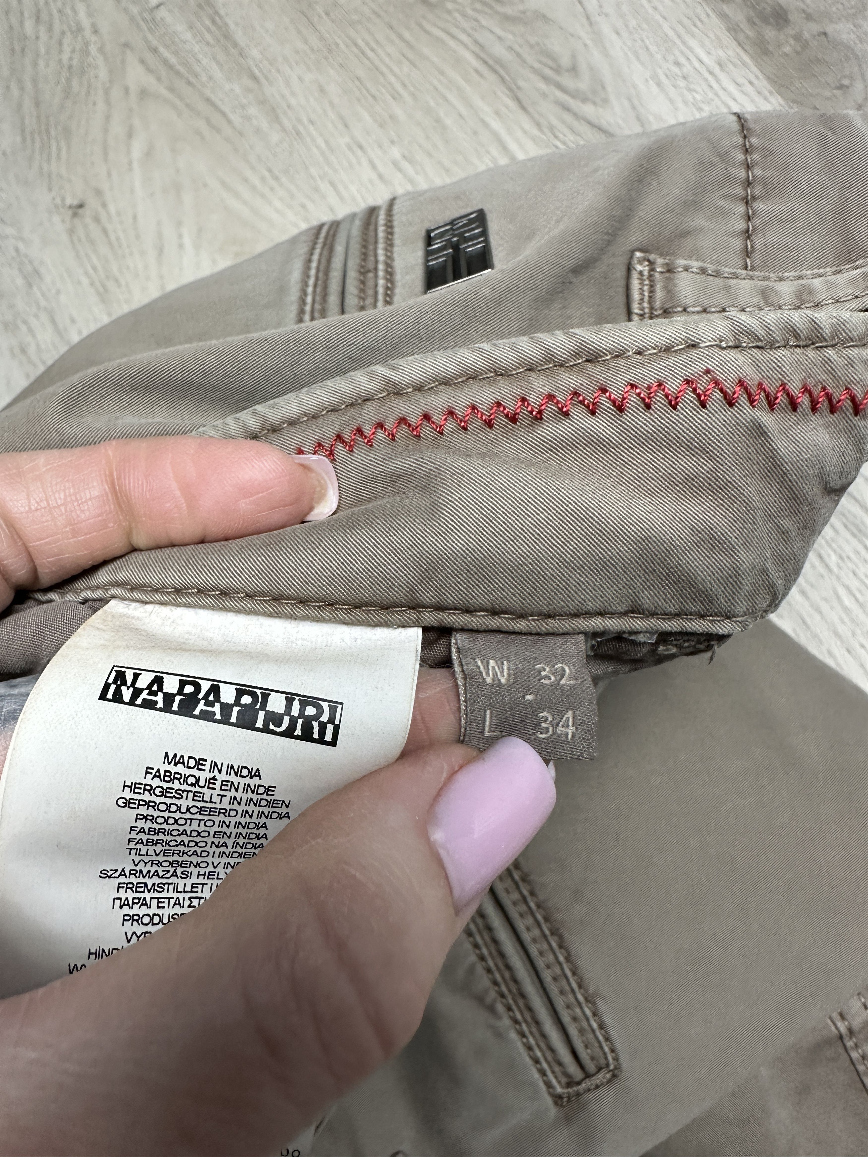 Napapijri Napapijri Mens Chino Pants Size US 32 / EU 48 - 6 Thumbnail