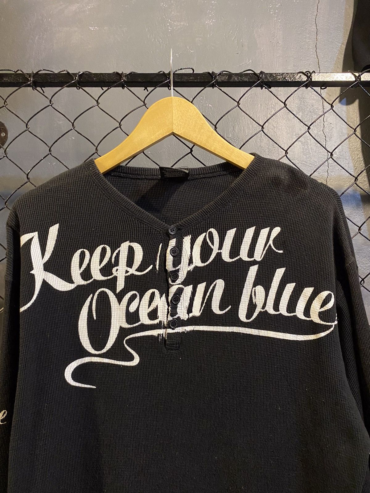 If Six Was Nine × Japanese Brand × Le Grande Bleu (L.G.B.) Body Glove Keep Your Ocean Blue Long Sleeve Tshirt Size US M / EU 48-50 / 2 - 2 Thumbnail