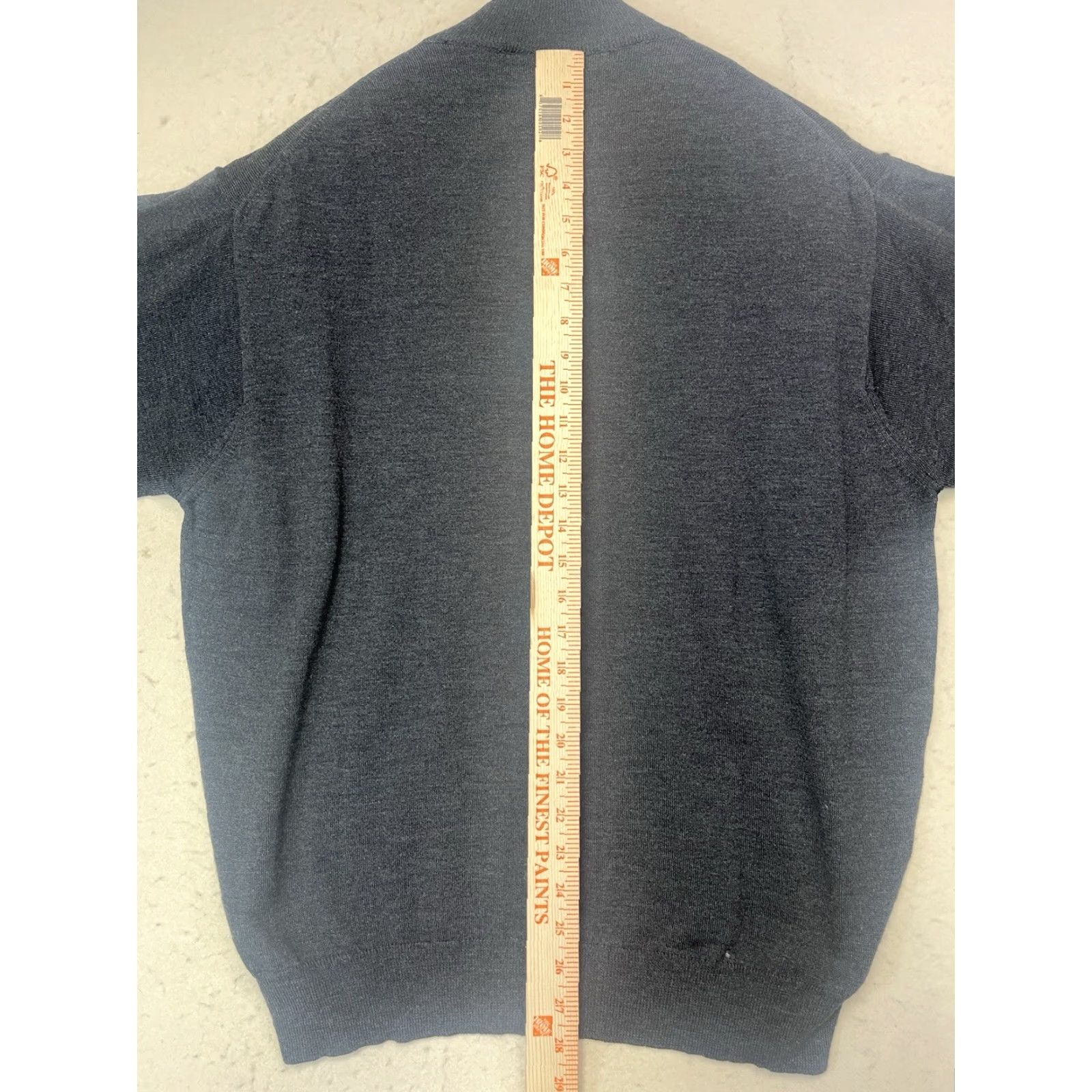 Evergreen VINTAGE e-LUXE Sweater Mens Size L Gray 100% Wool Mock Neck Pullover Dark Gray Classic Solid Stateful? Size US L / EU 52-54 / 3 - 4 Thumbnail