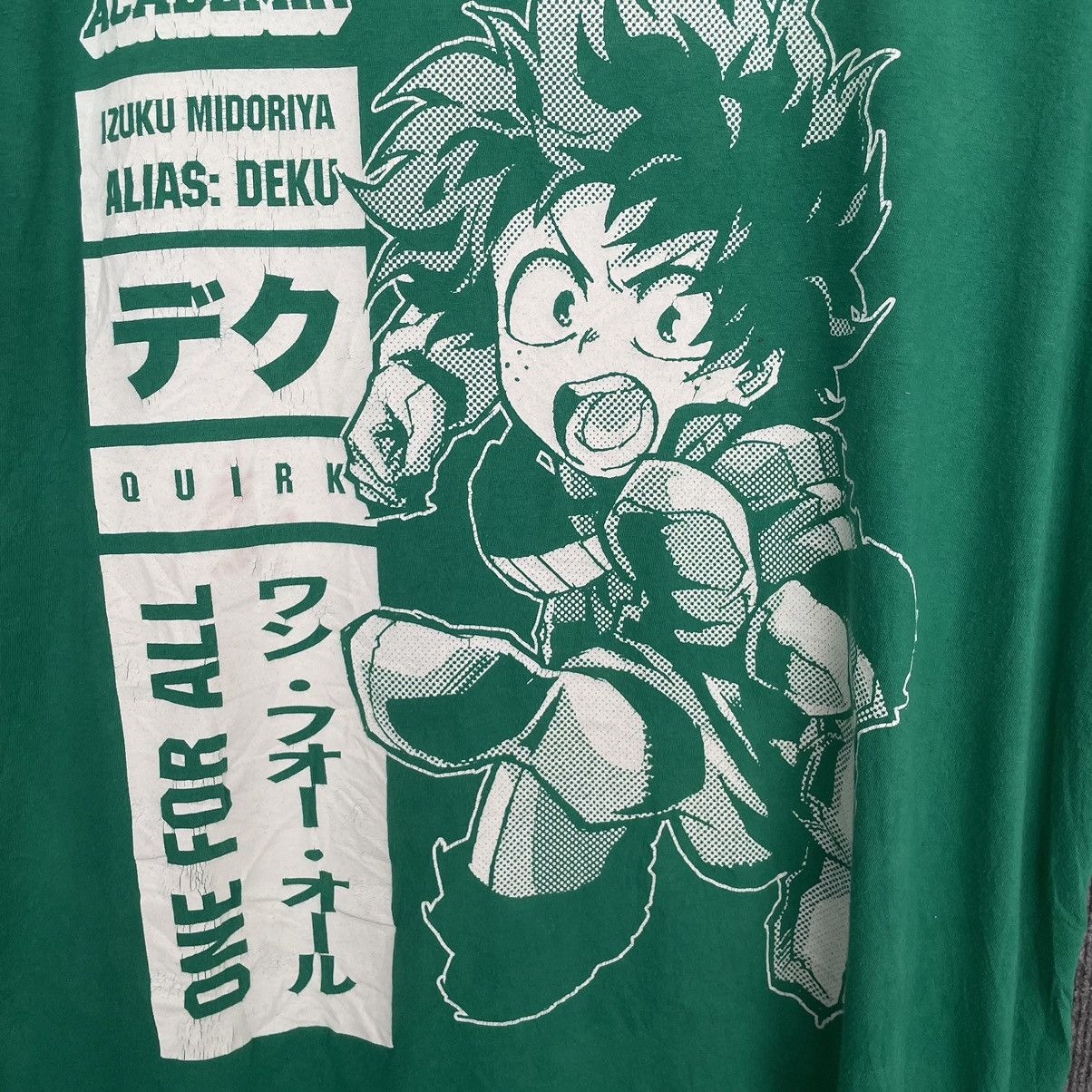 Anime × Cartoon Network × Vintage Y2K Anime My Hero Academia Boku No Hiro Manga T Shirt Size US XL / EU 56 / 4 - 2 Thumbnail