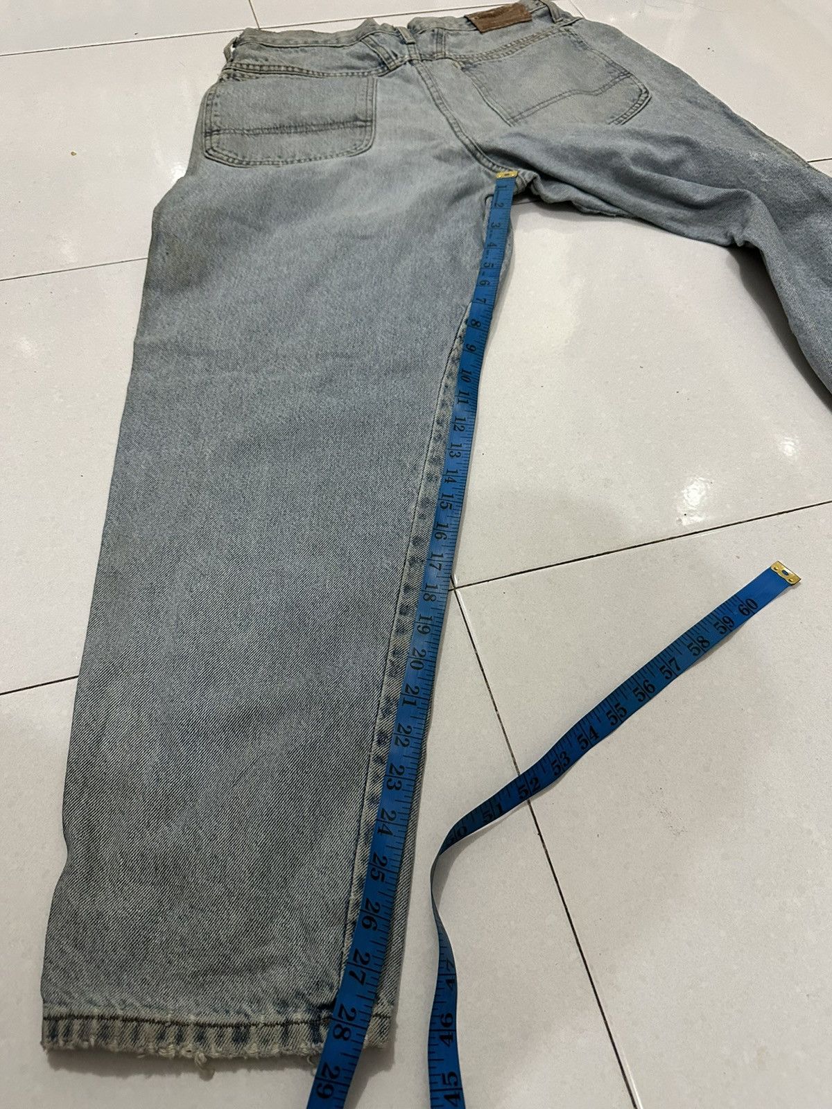 Marithe + Francois Girbaud 80’s Distress Marithe Francois Girbaud Closed Design Jeans Size US 30 / EU 46 - 15 Thumbnail
