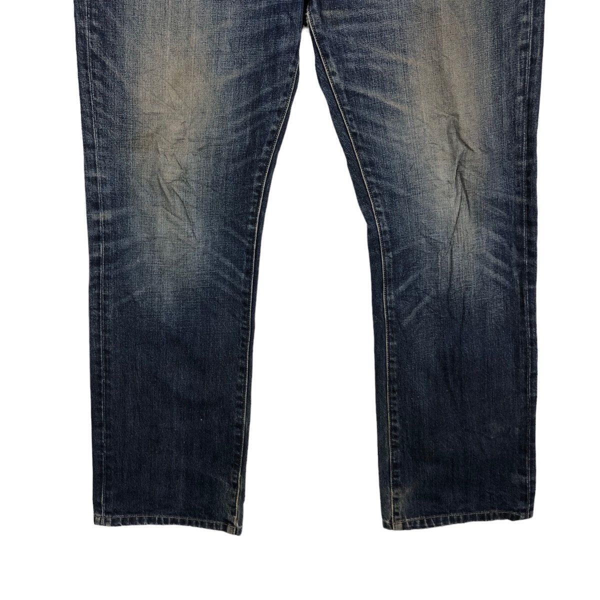 Japanese Brand 🔥Rare Straight Cut Denim Jeans Uniqlo Japan Issey Miyake Size US 36 / EU 52 - 4 Thumbnail
